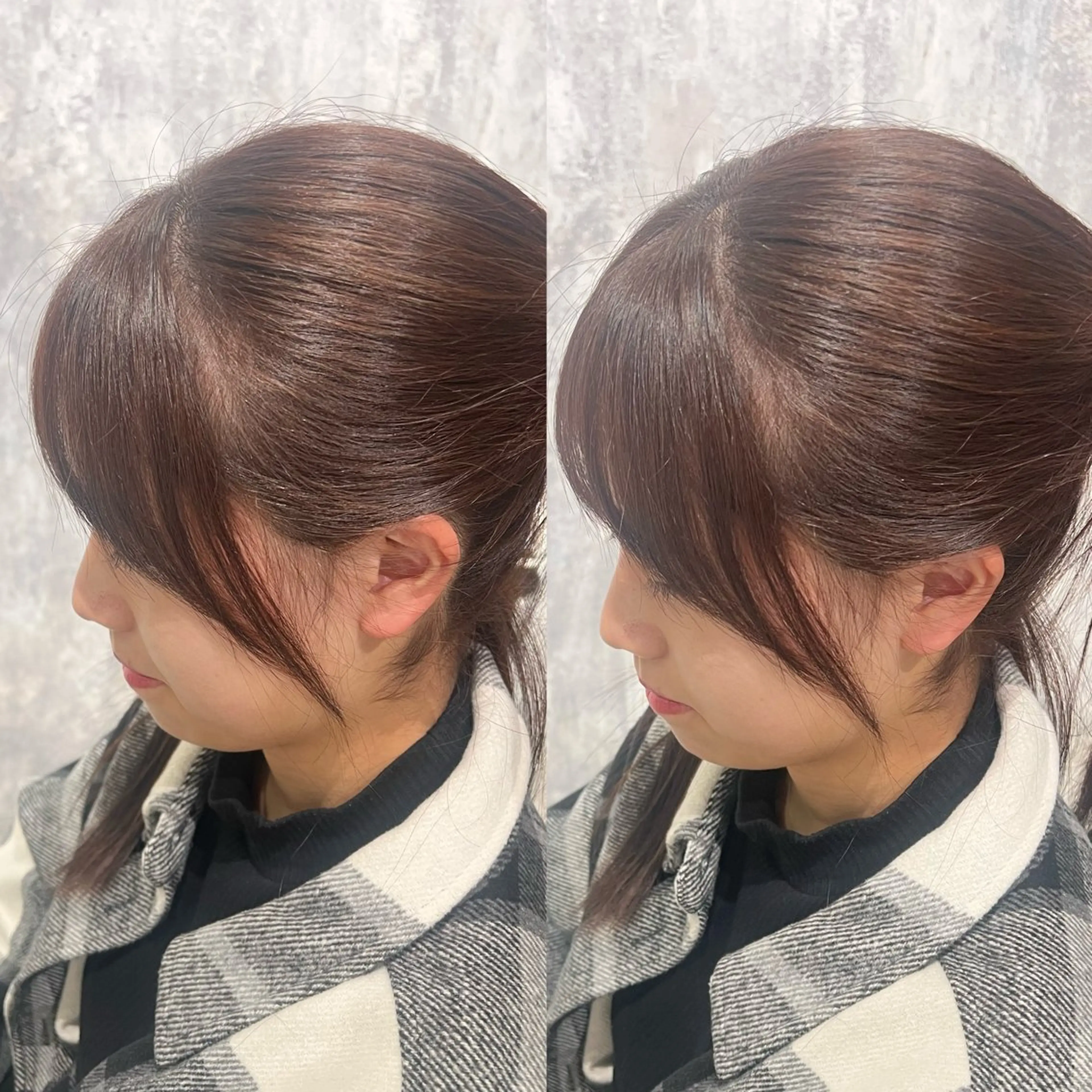 ロング カラー 韓国風ヘア レイヤーカット 小顔カット カット ヘアカラー トリートメント 🌿海山龍馬🌿前髪 /顔まわり/レイヤーのヘアスタイル