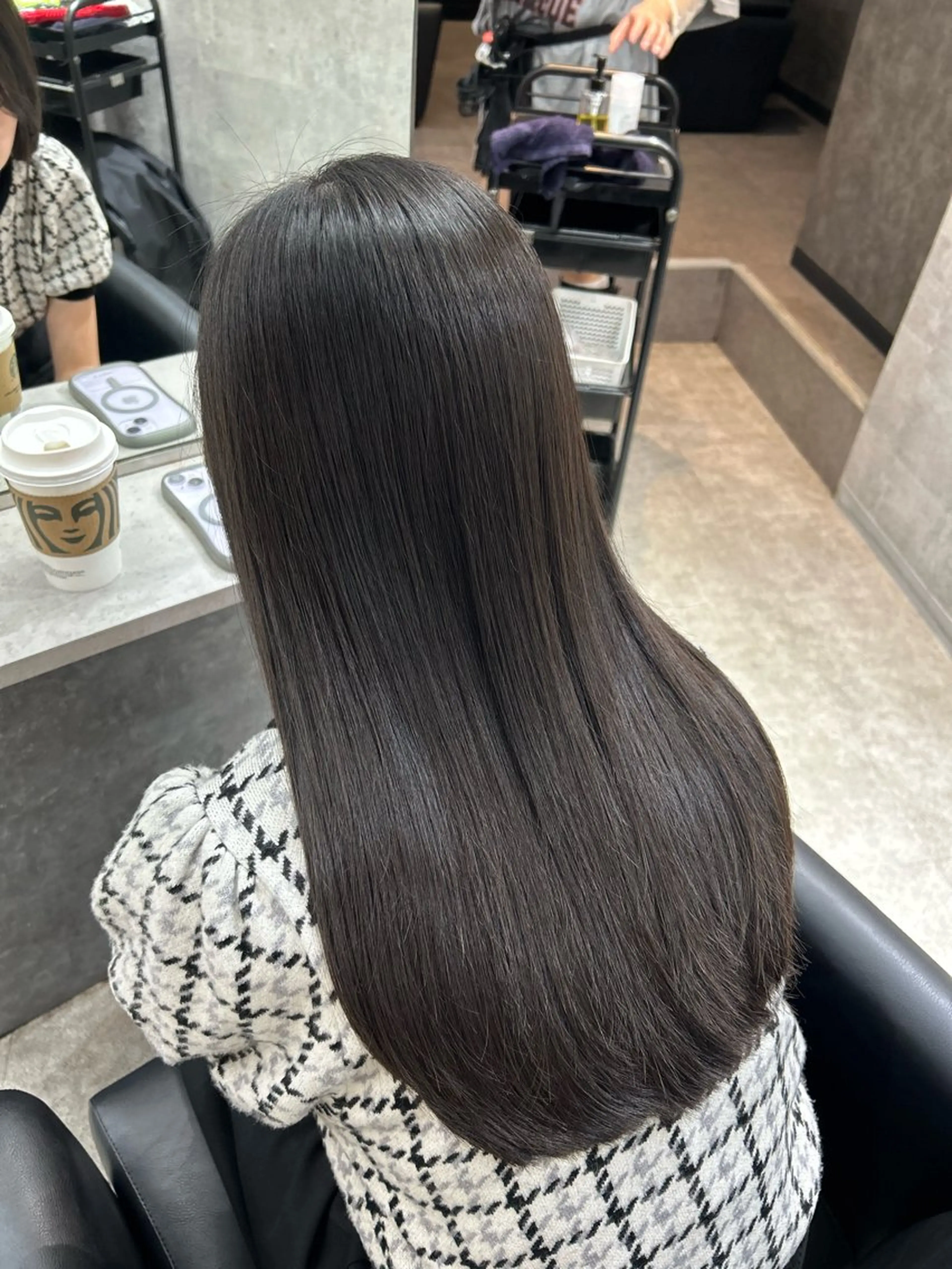 【大人気】メンテナンスカット＋コスメストレート＋高保湿Tr🐌の写真