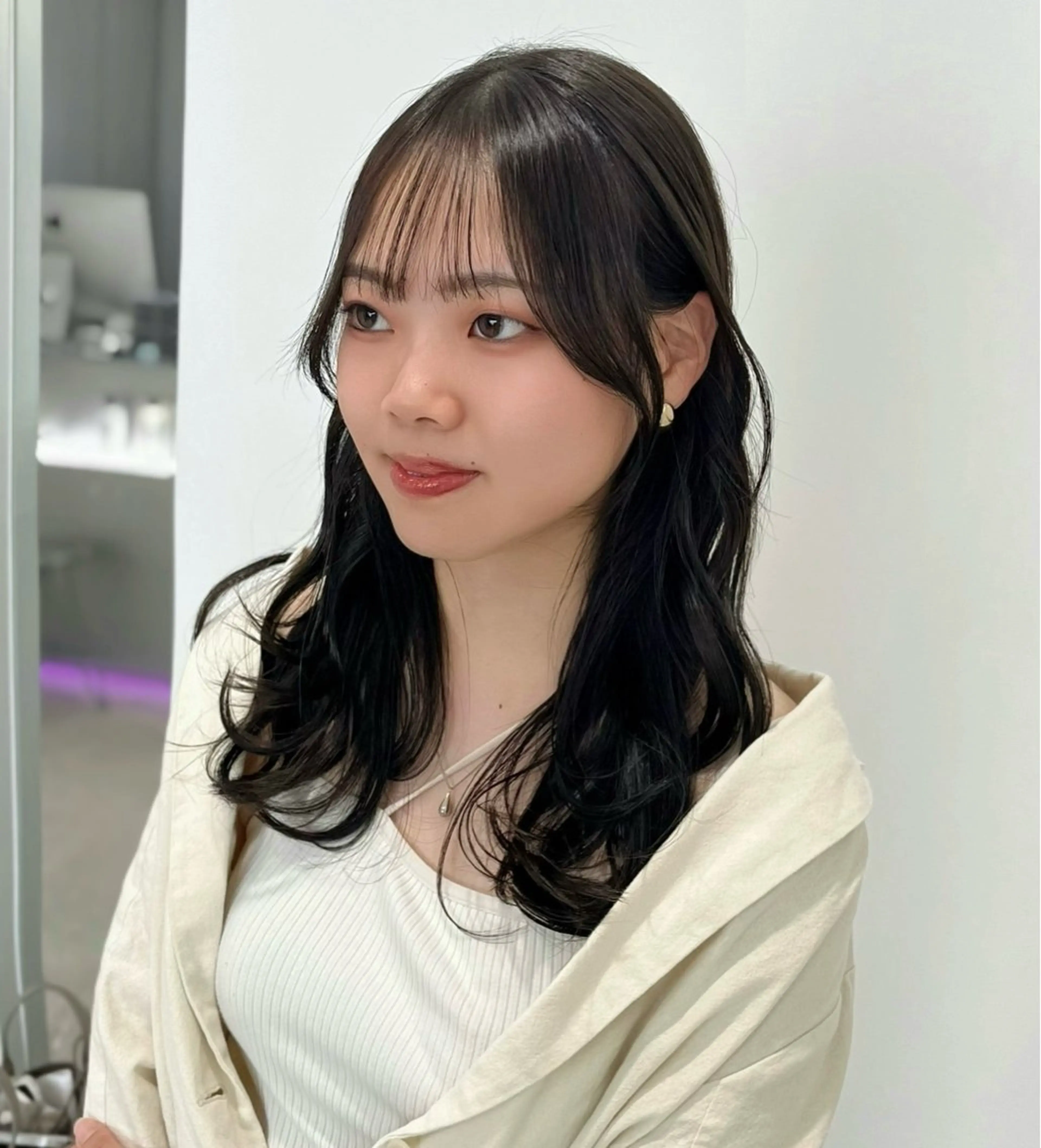 ミディアム モテヘア/グレージュ /ボブ/前原汐🎐のヘアスタイル