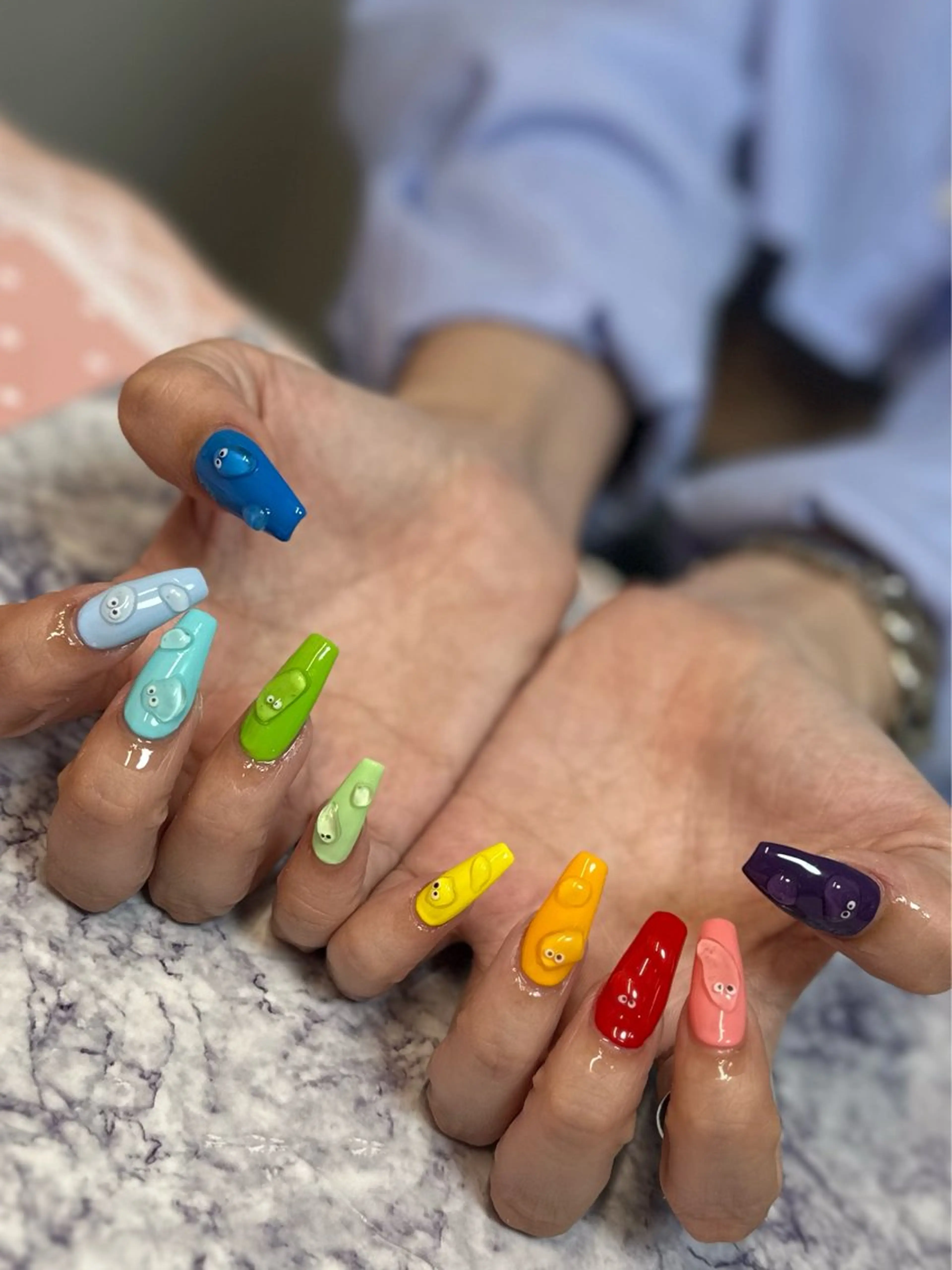 ネイル ハンドネイル Pretzels🥨 【プレッツェル】ミウのネイルデザイン