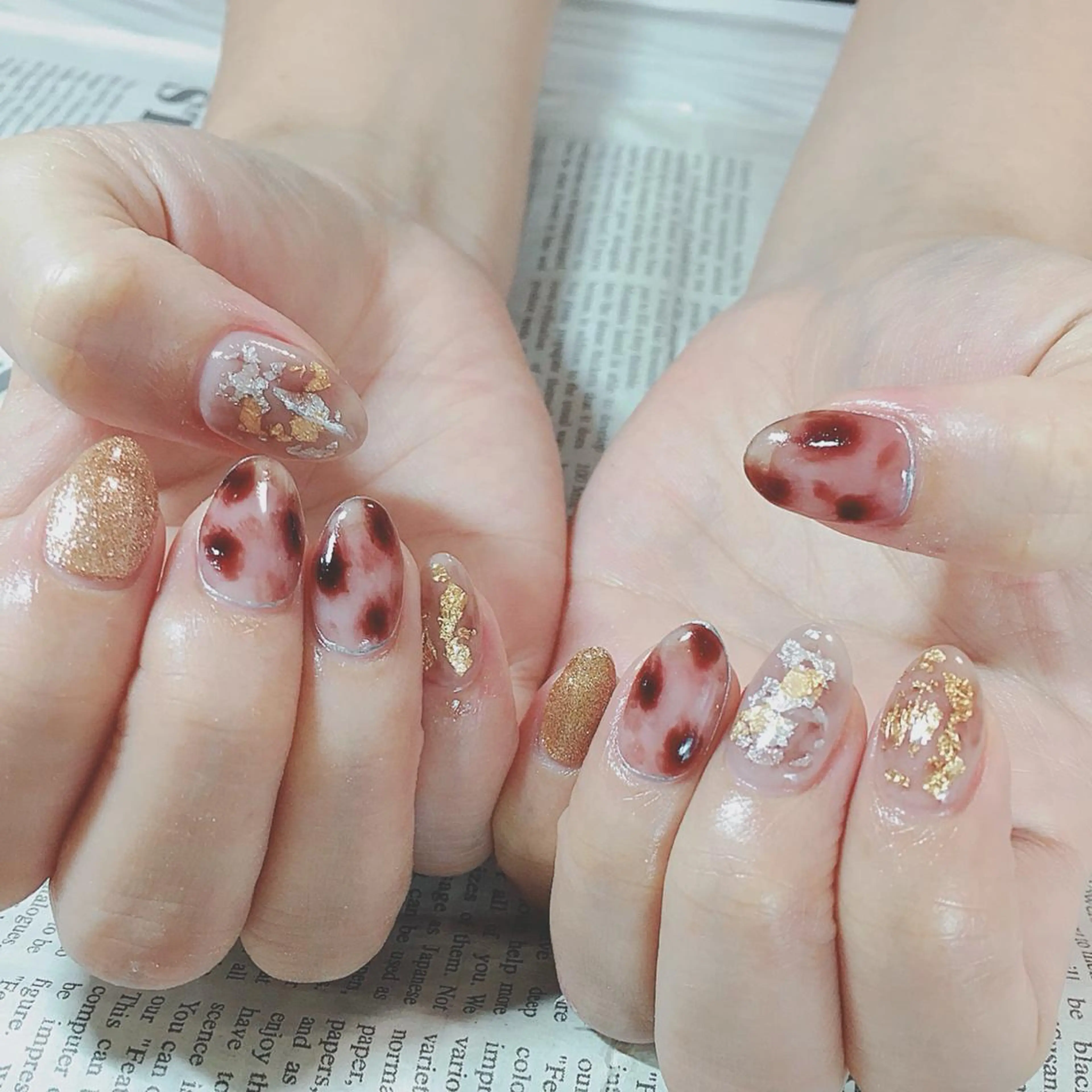 ネイル ハンドネイル ハンドケア 森山 舞のネイルデザイン