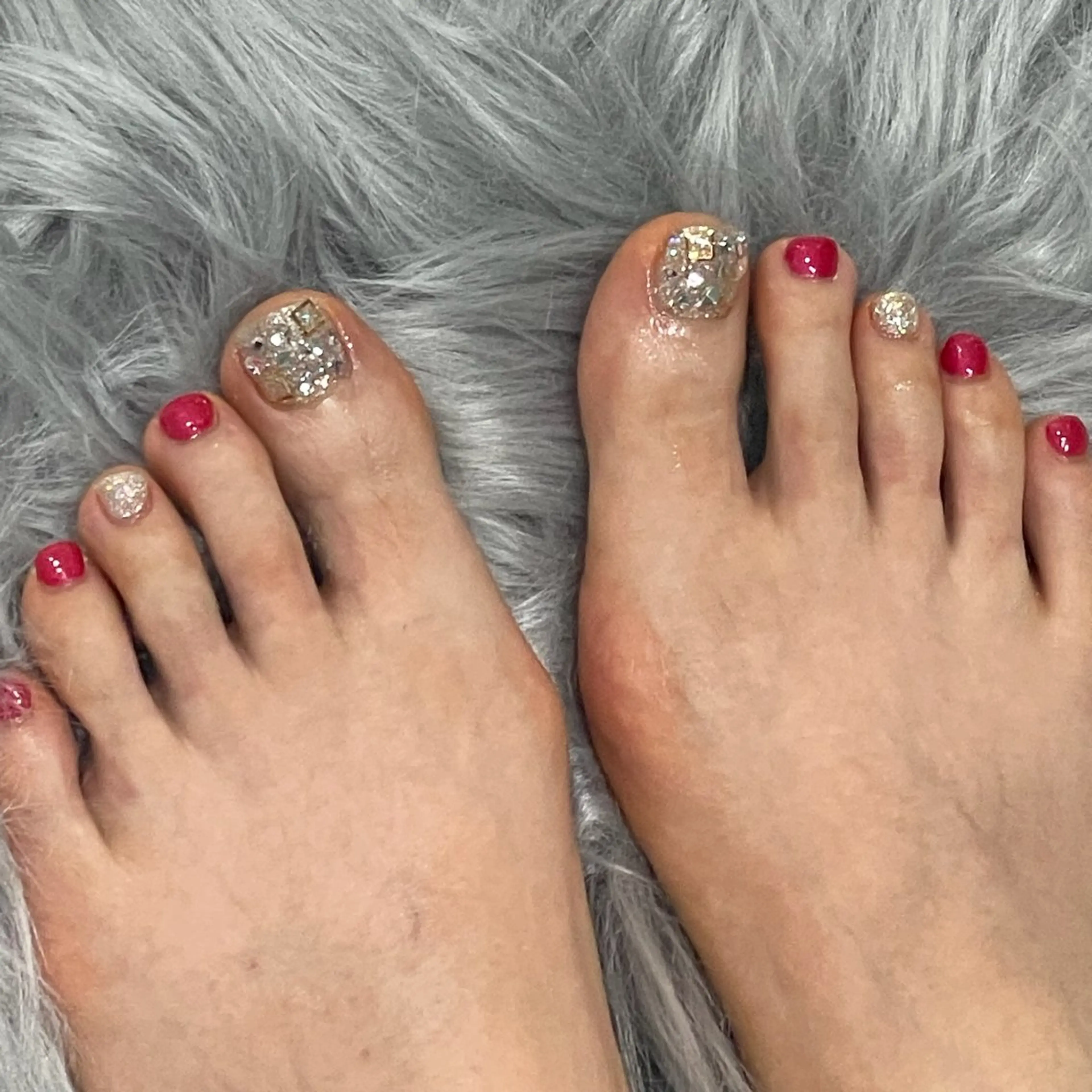 【オフなし/フットジェルネイル】定額デザイン130種類＋店舗限定デザインから選べるの写真