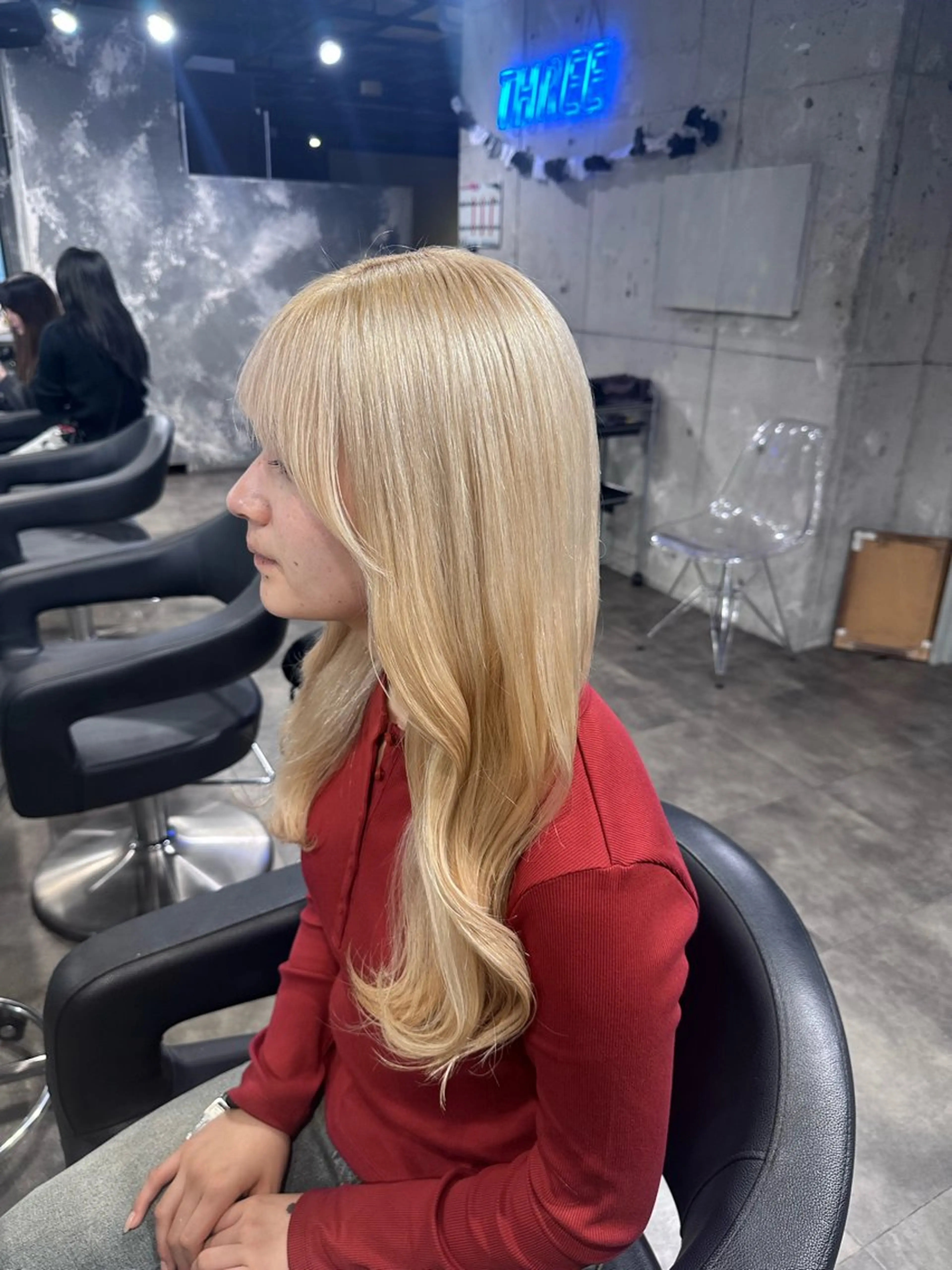 カラー 海外トレンドヘア🤍 sumireのヘアスタイル