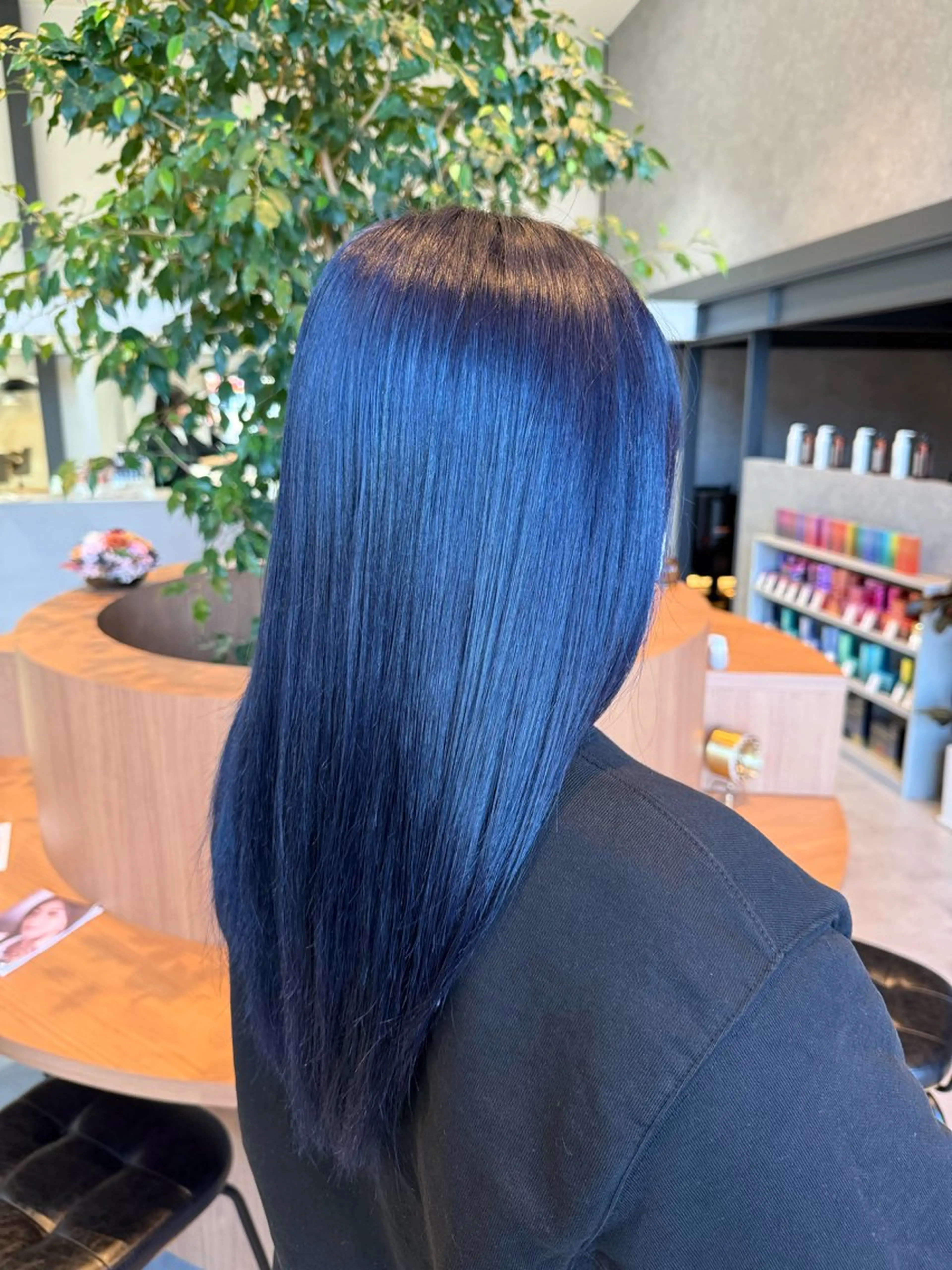 ロング カラー ブルーカラー ラベンダーカラー ヘアカラー ayaka |トレンドヘアのヘアスタイル