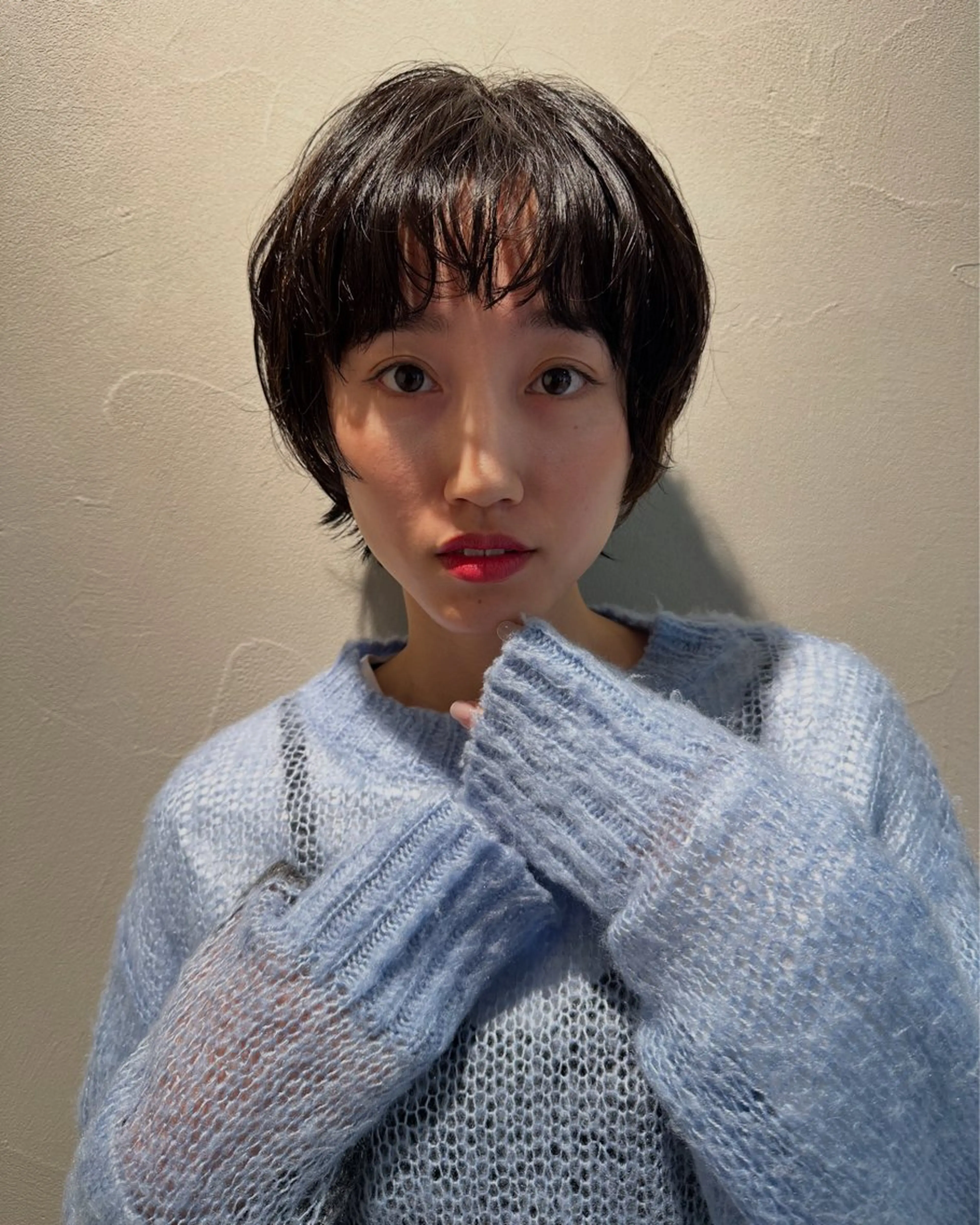 ショート 永野真也 透明感カラー🪞のヘアスタイル