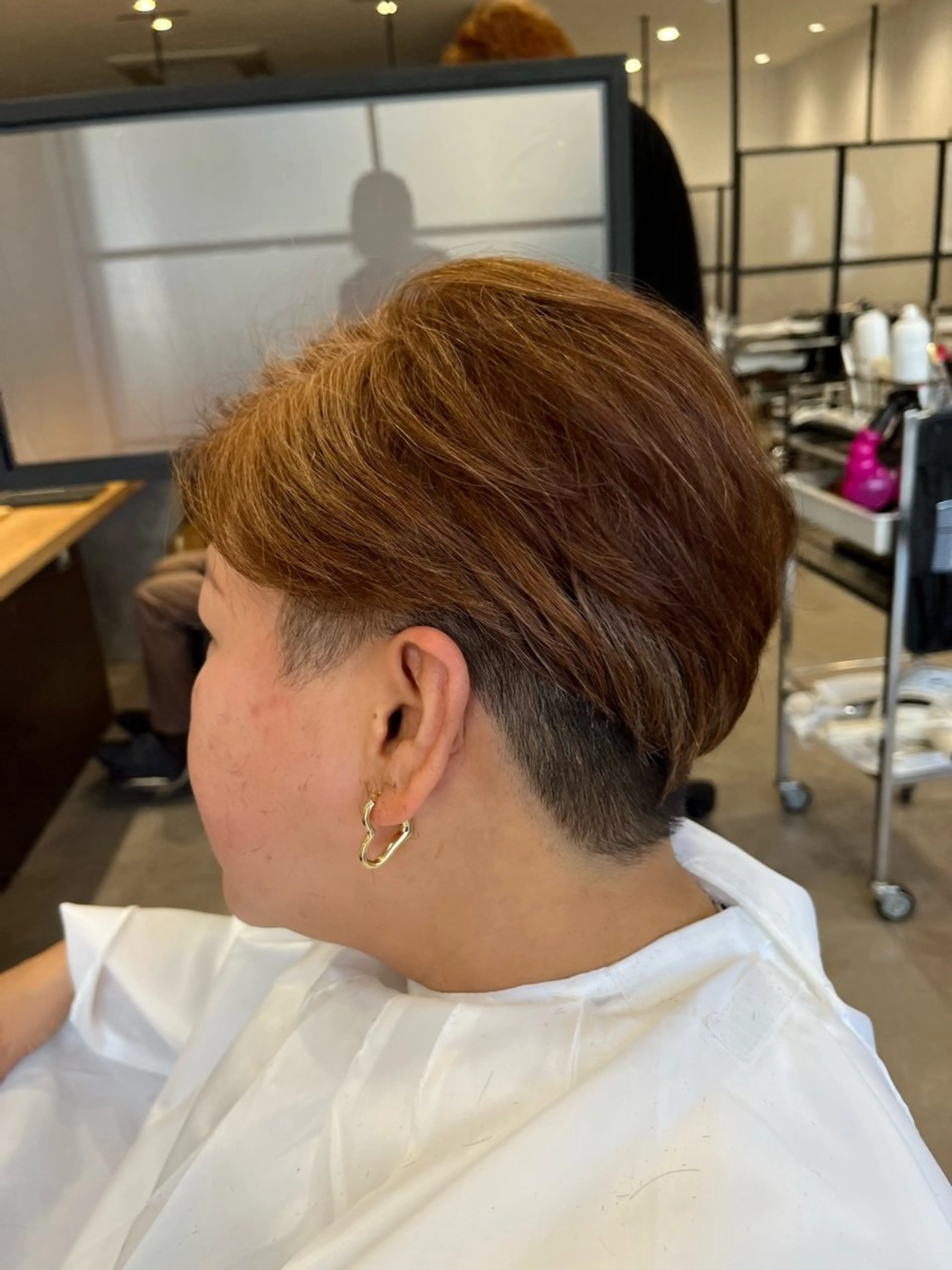 ショート 花城 沙也加のヘアスタイル