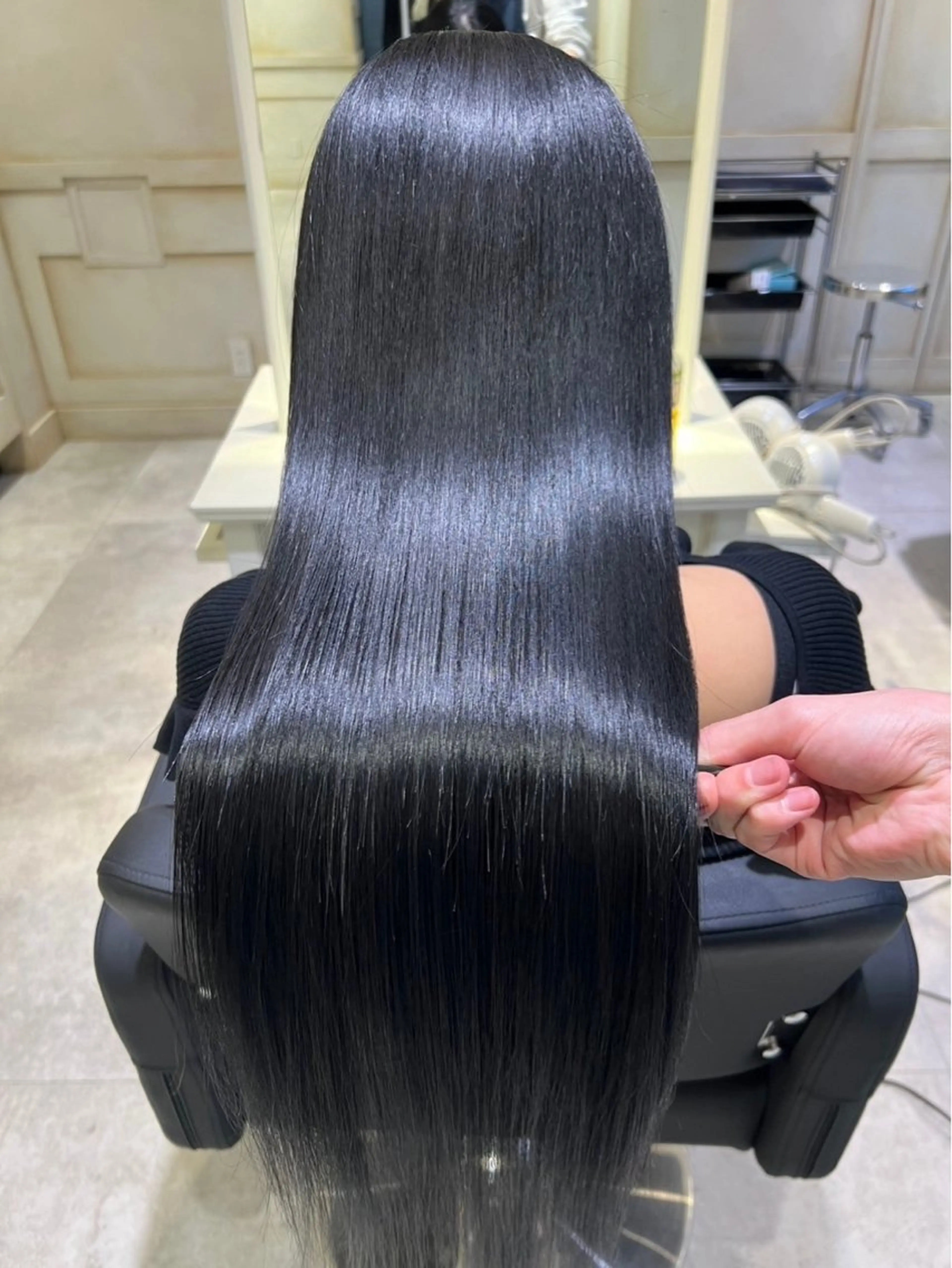 ロング パーマ 縮毛矯正 トリートメント 美髪矯正🫧艶髪特化 🫧関口太郎のヘアスタイル