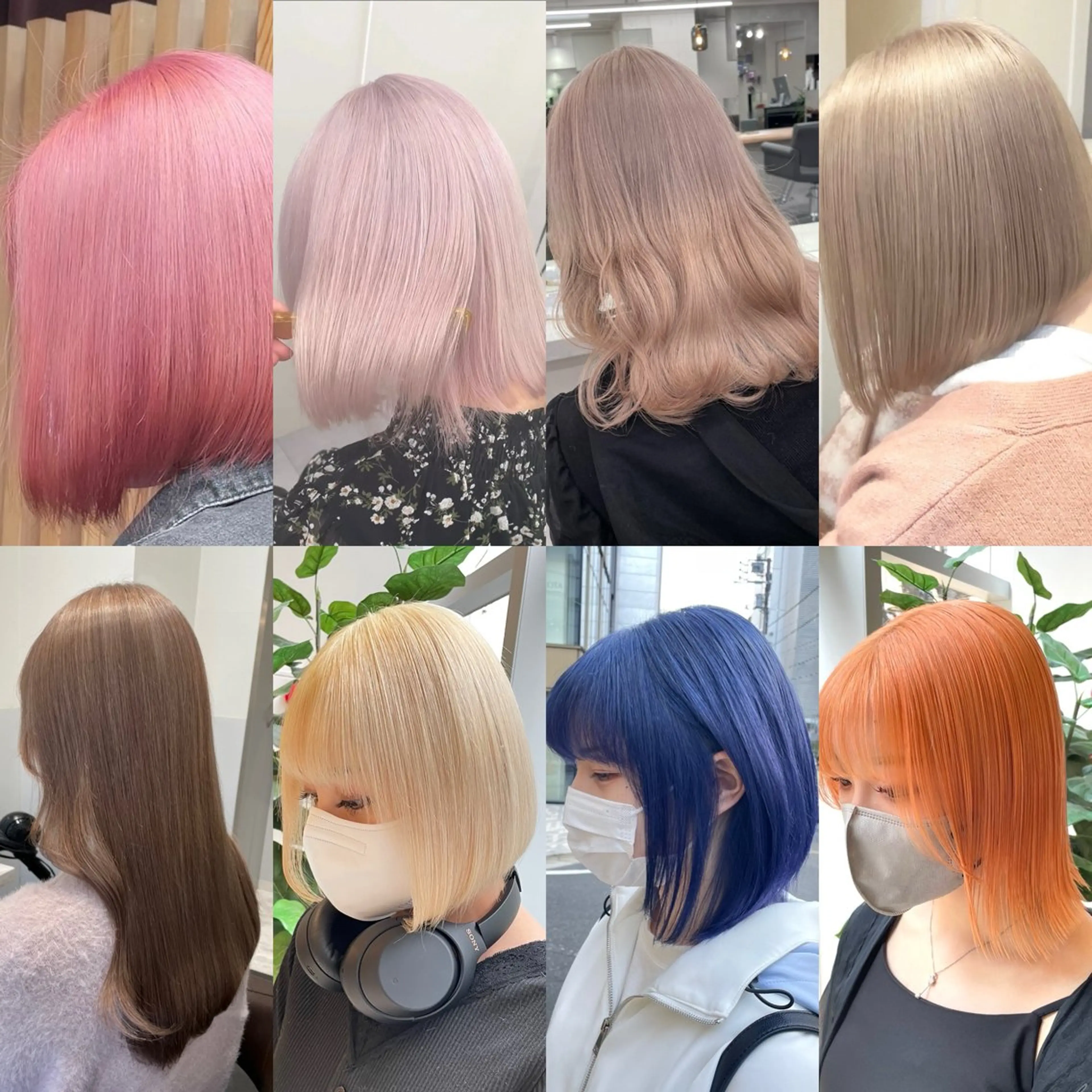 💜ミニモ限定💜カラー＋ブリーチ1回＋カラー＋ノーマルトリートメントの写真