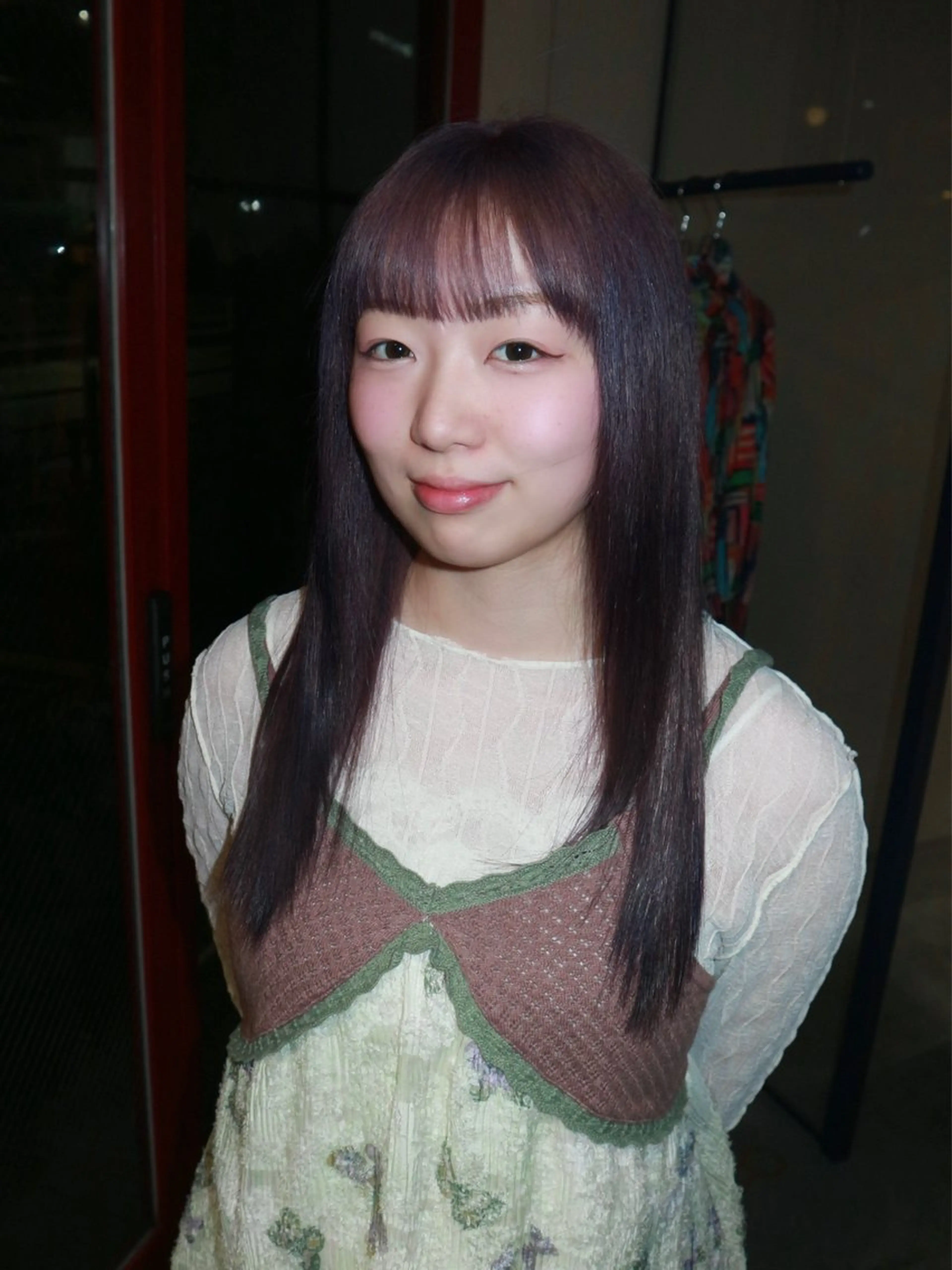 セミロング ヘアカラー ハイトーン/メンズ/ デザイン/梅田/ミユのヘアスタイル