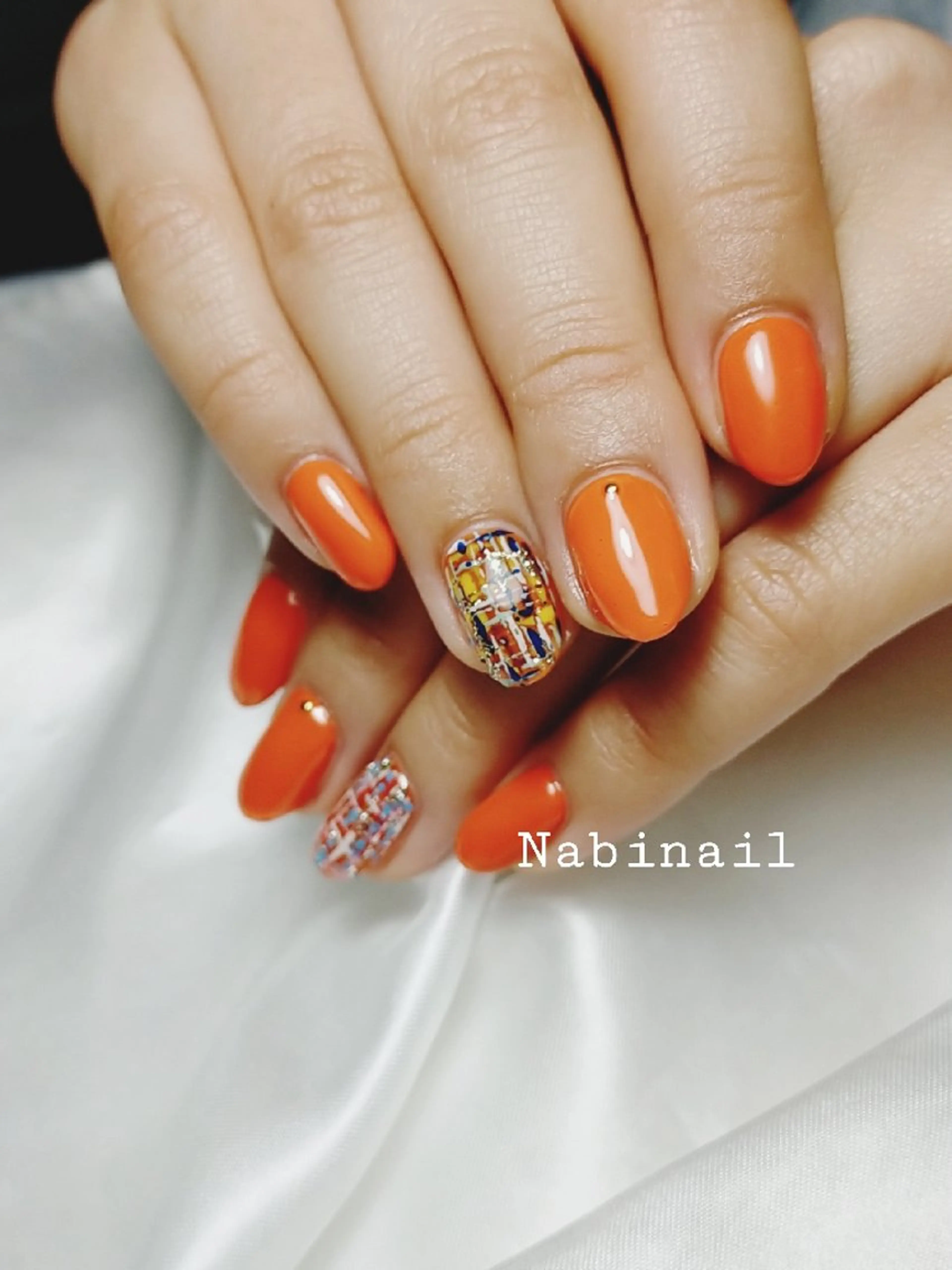 ネイル ハンドネイル 西日暮里 Nabinailのネイルデザイン