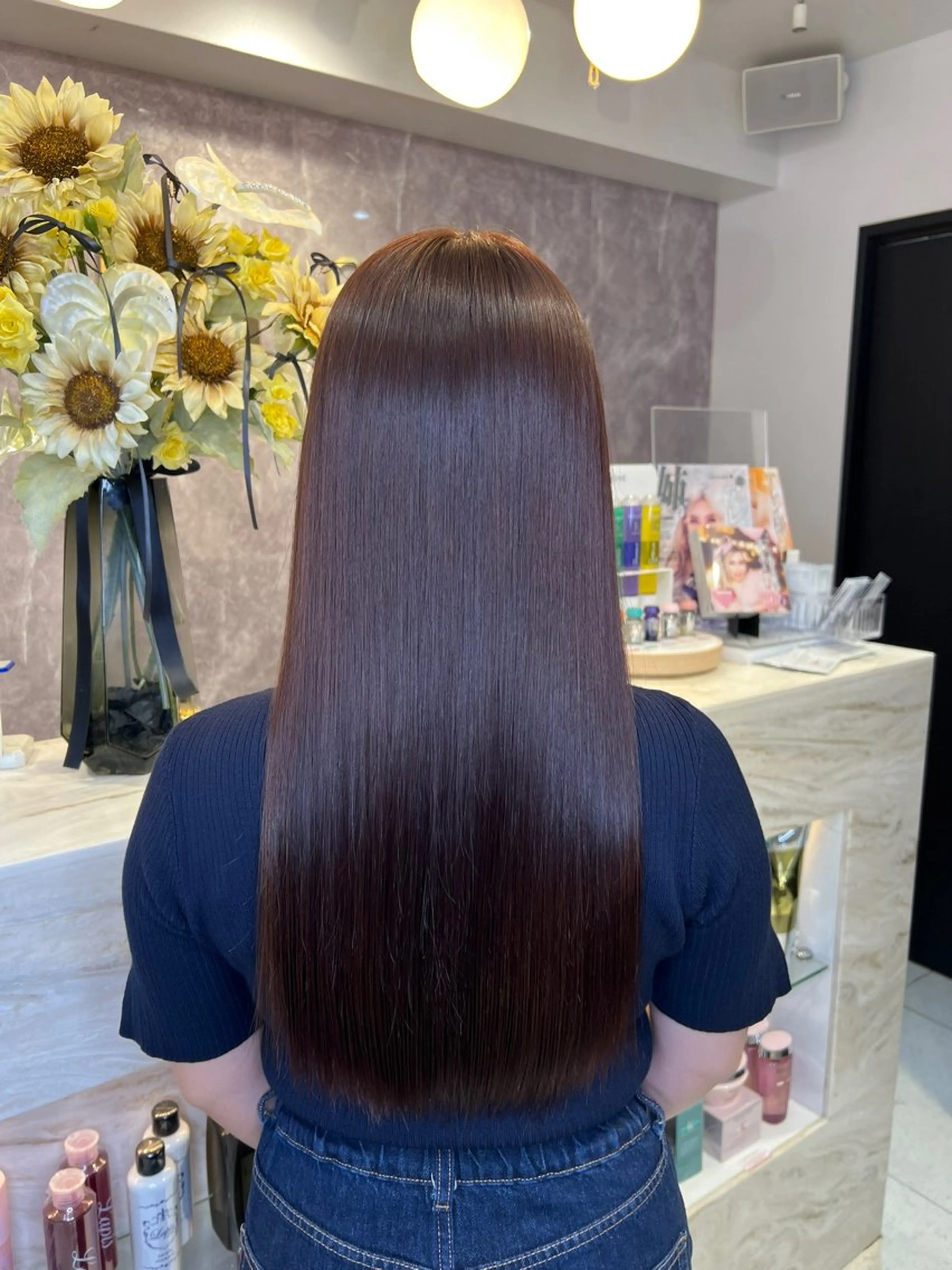 ロング カラー シールエクステ ベージュカラー ブリーチ ケアブリーチ 透明感カラー ハイトーン/髪質改善 🦋KASUGA🖤のヘアスタイル