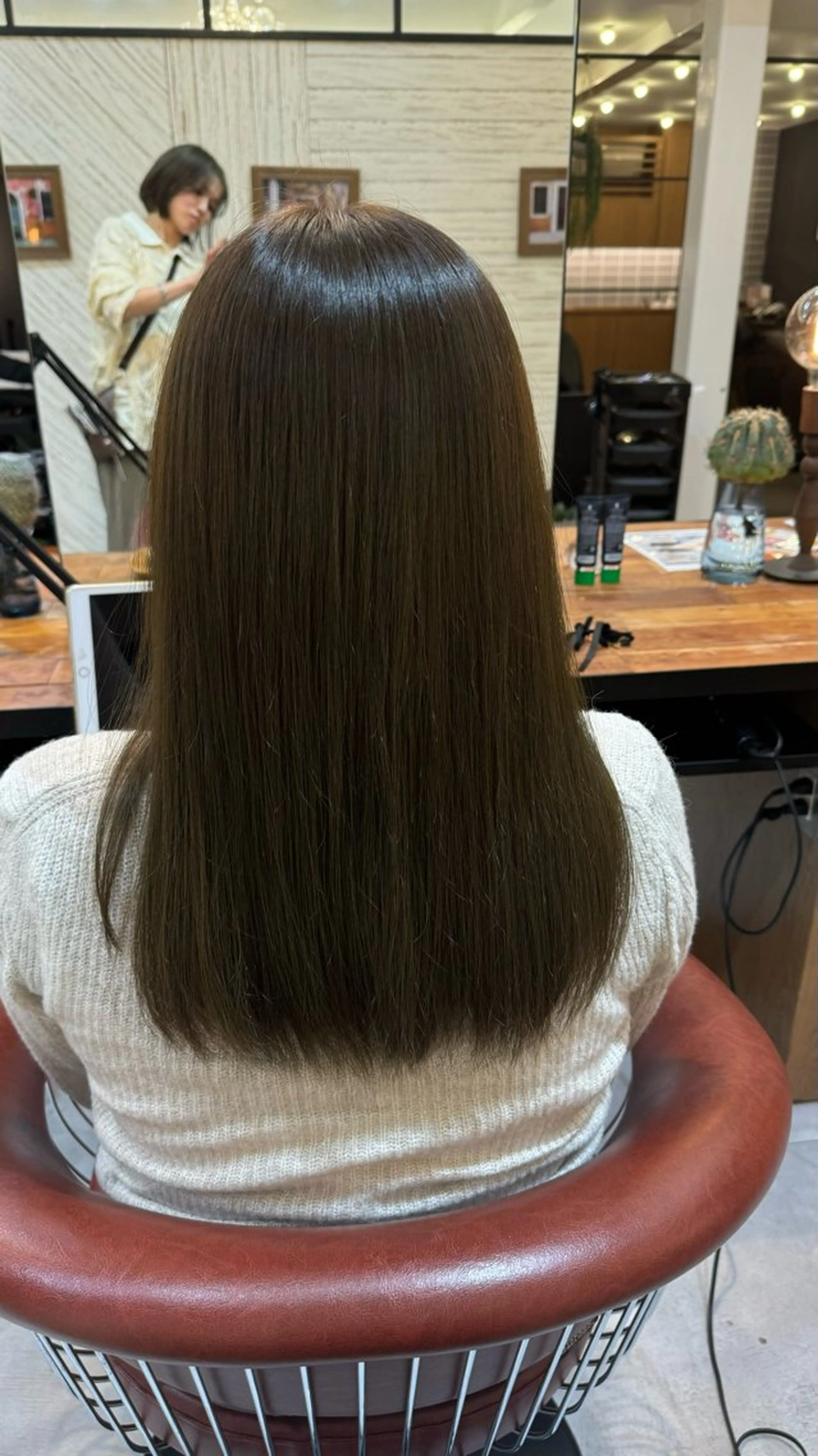 ロング 今井 光のヘアスタイル