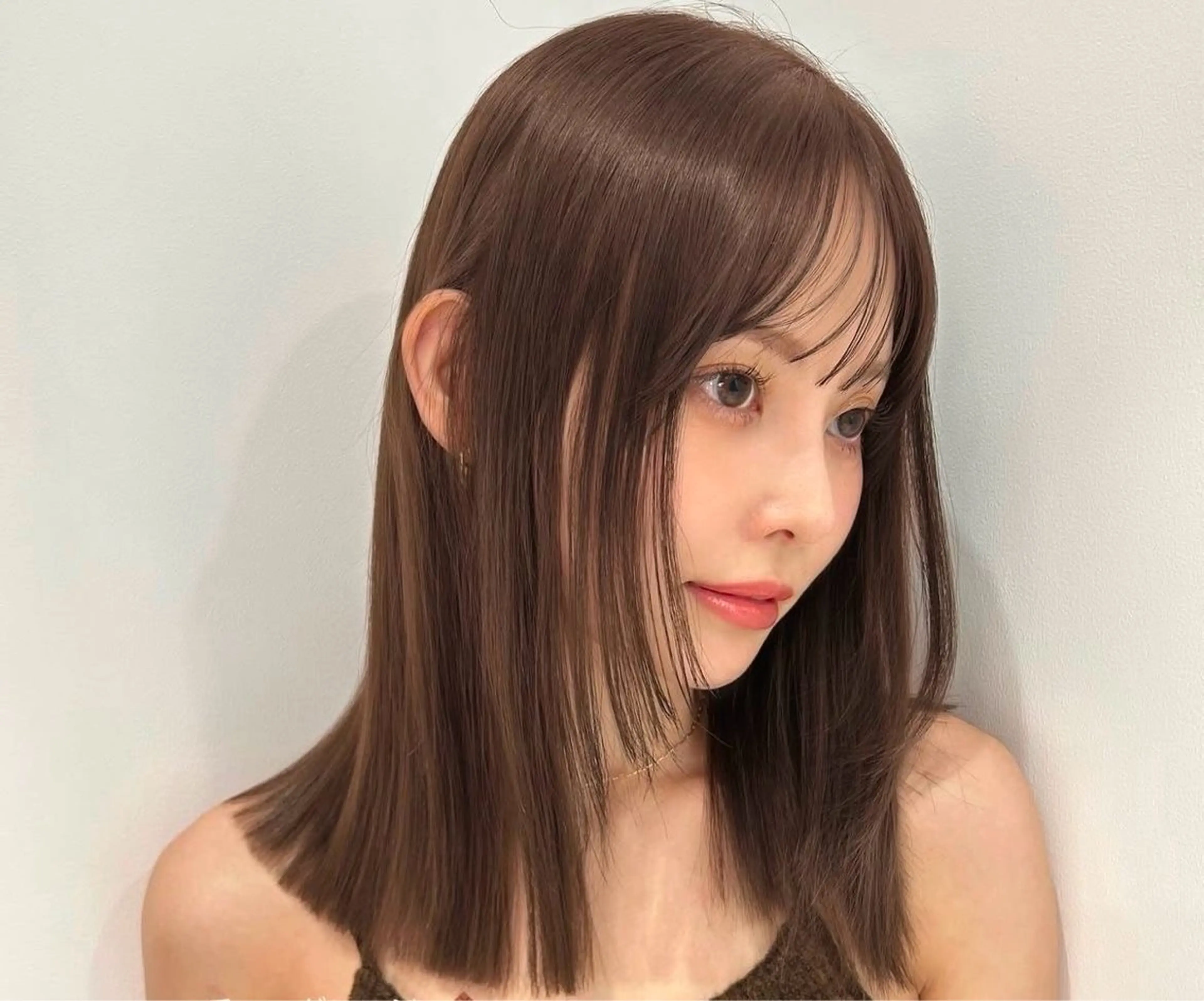 ミディアム ユズキ/大人可愛い♡ レイヤーstyleのヘアスタイル