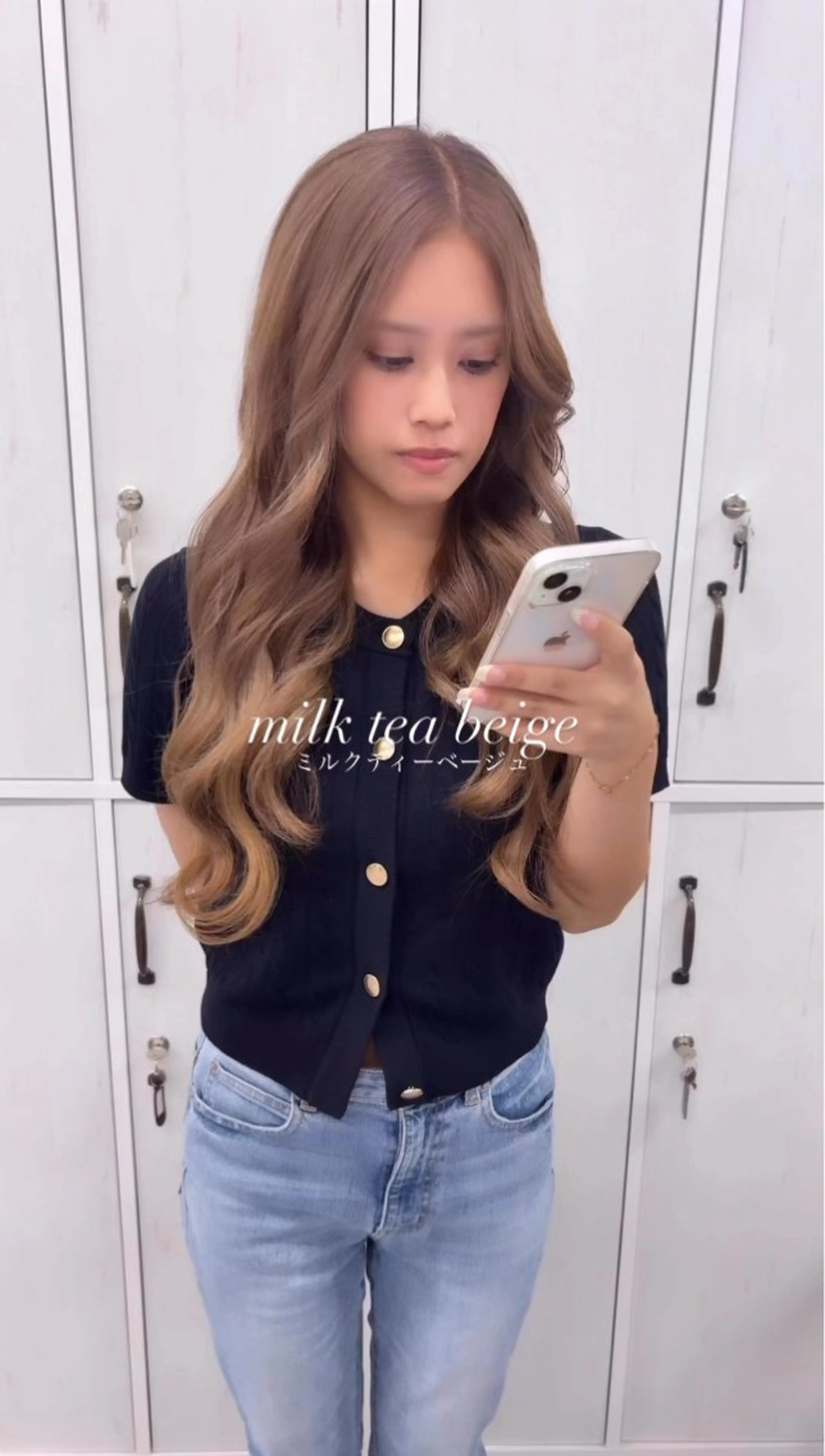 ✂️カット+ブリーチ無しカラー🤍の写真