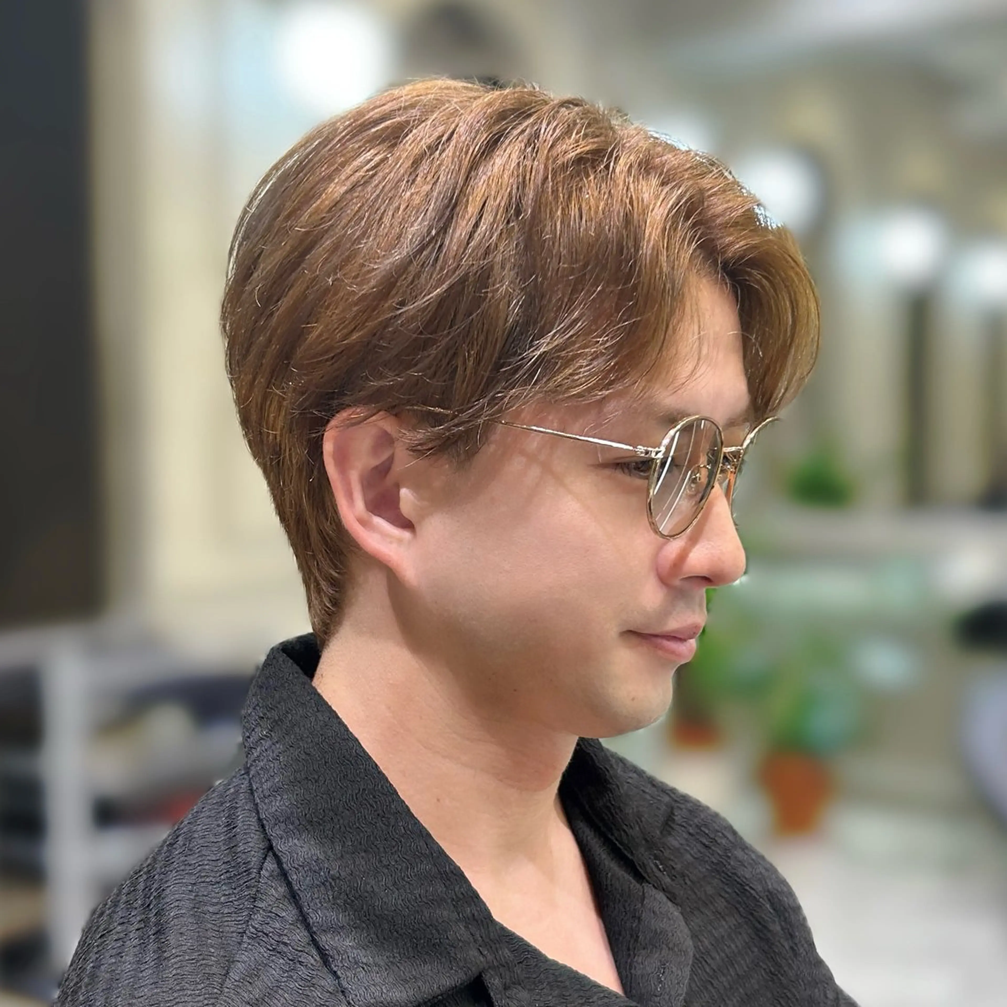 ショート メンズ カット ヘアカラー トリートメント 池袋/韓国メンズヘア ❤️💙軸丸みうのヘアスタイル