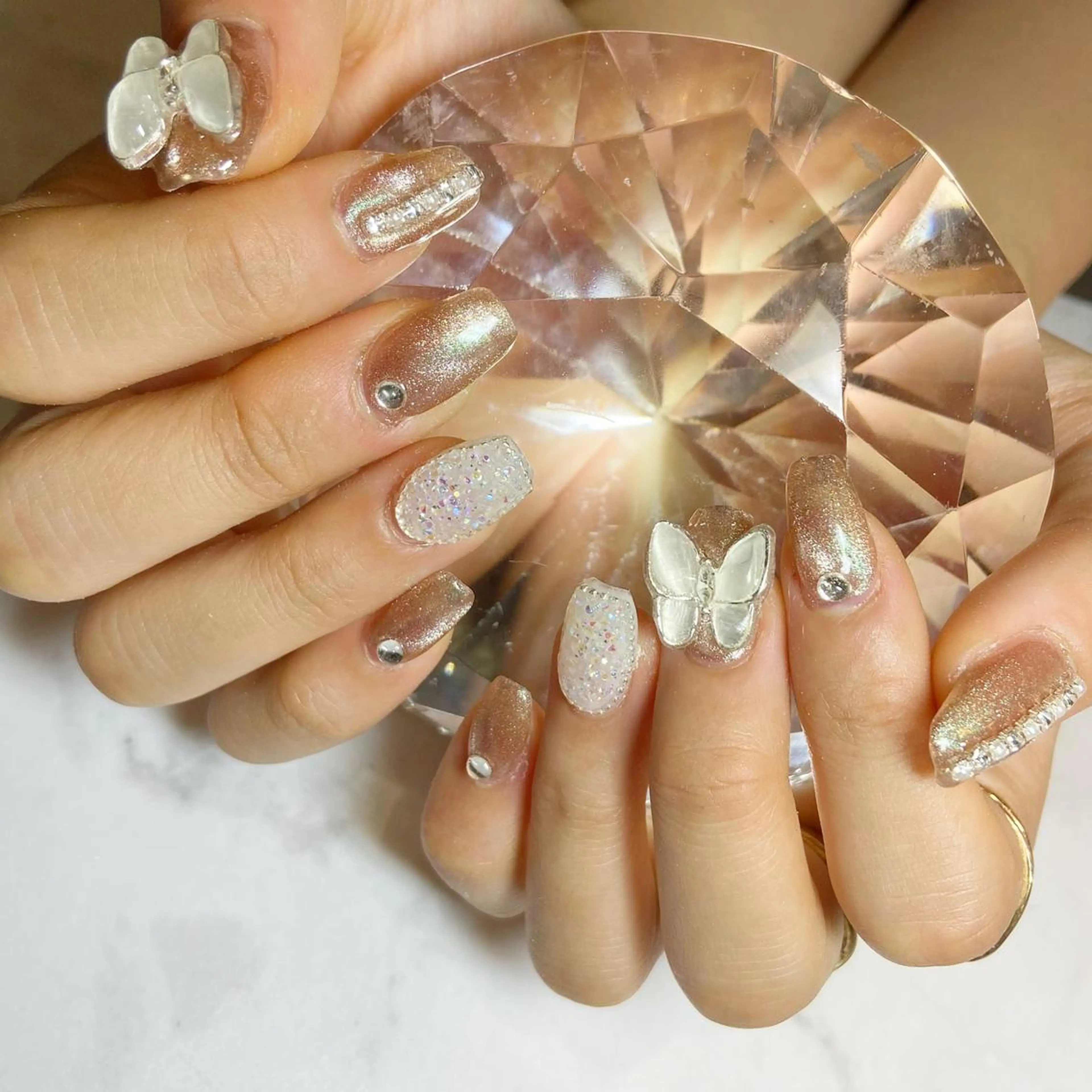 ネイル ハンドネイル あ きのネイルデザイン