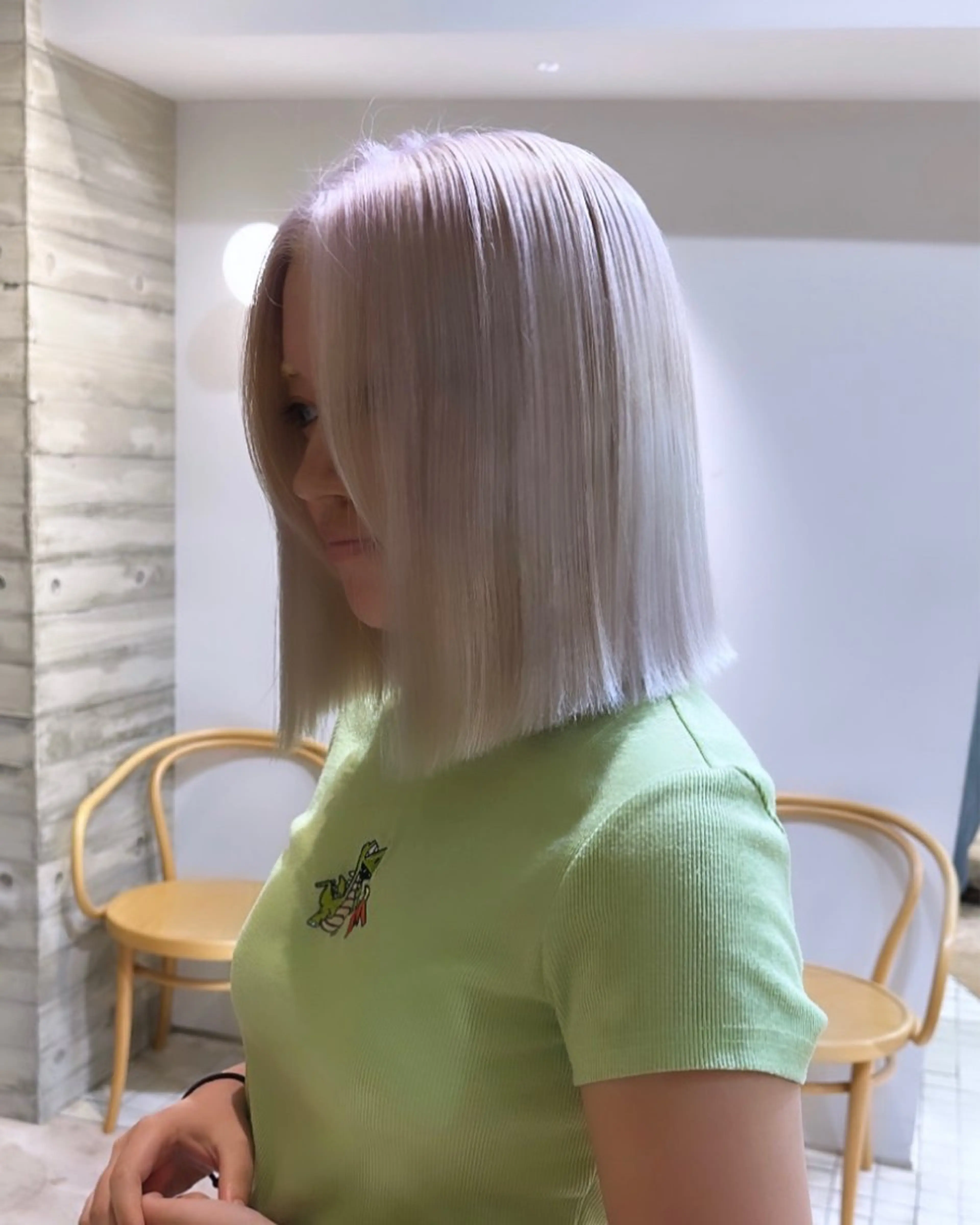 ショート カラー ヘアアレンジ メンズ ヘアカラー トリートメント 抜きっぱなしブロンド ササキカズマのヘアスタイル