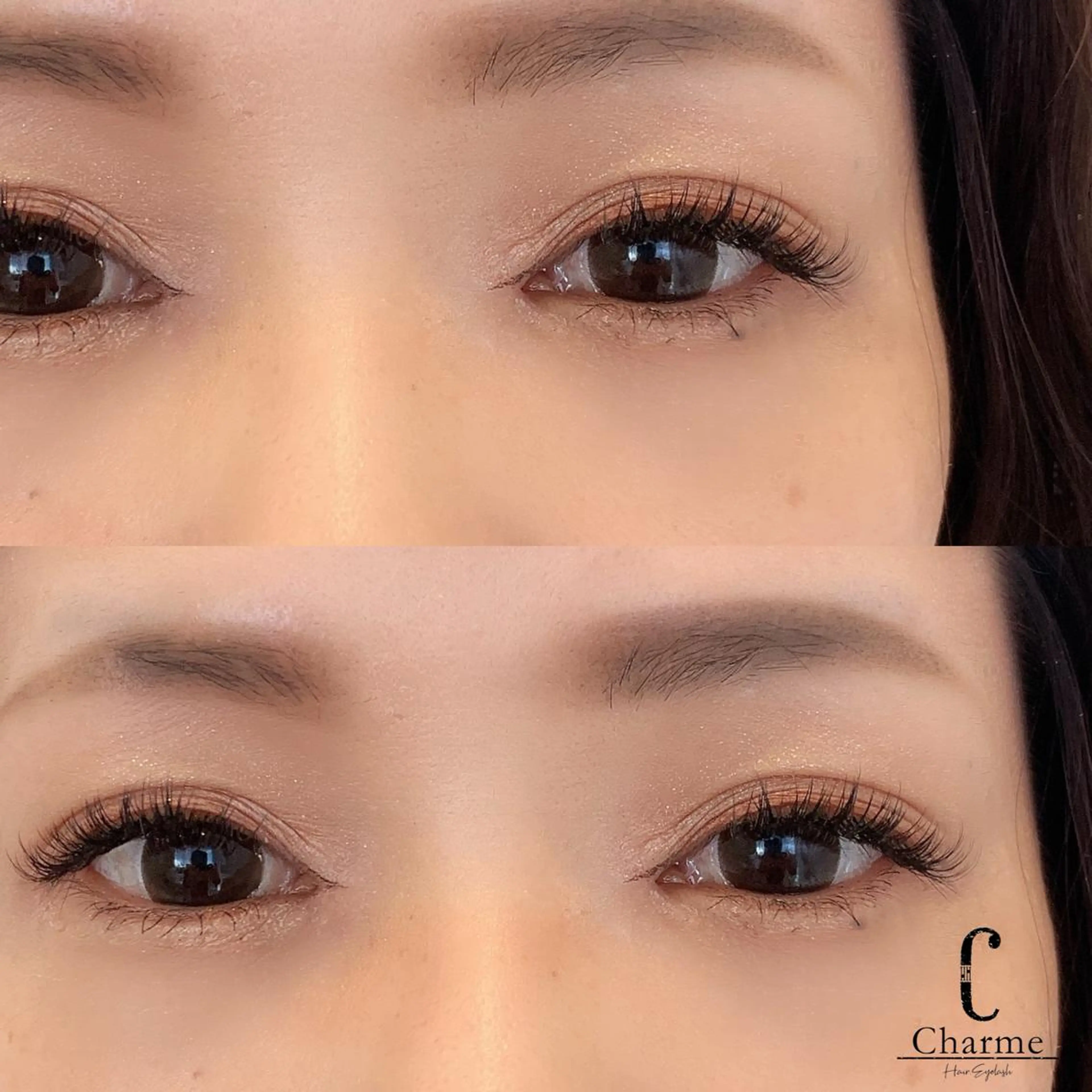 マツエク・マツパ 完全個室‼︎Charme(シャルム)美容室併設eyelashサロン所属・【Charme 】 シャルムのマツエク・マツパデザイン