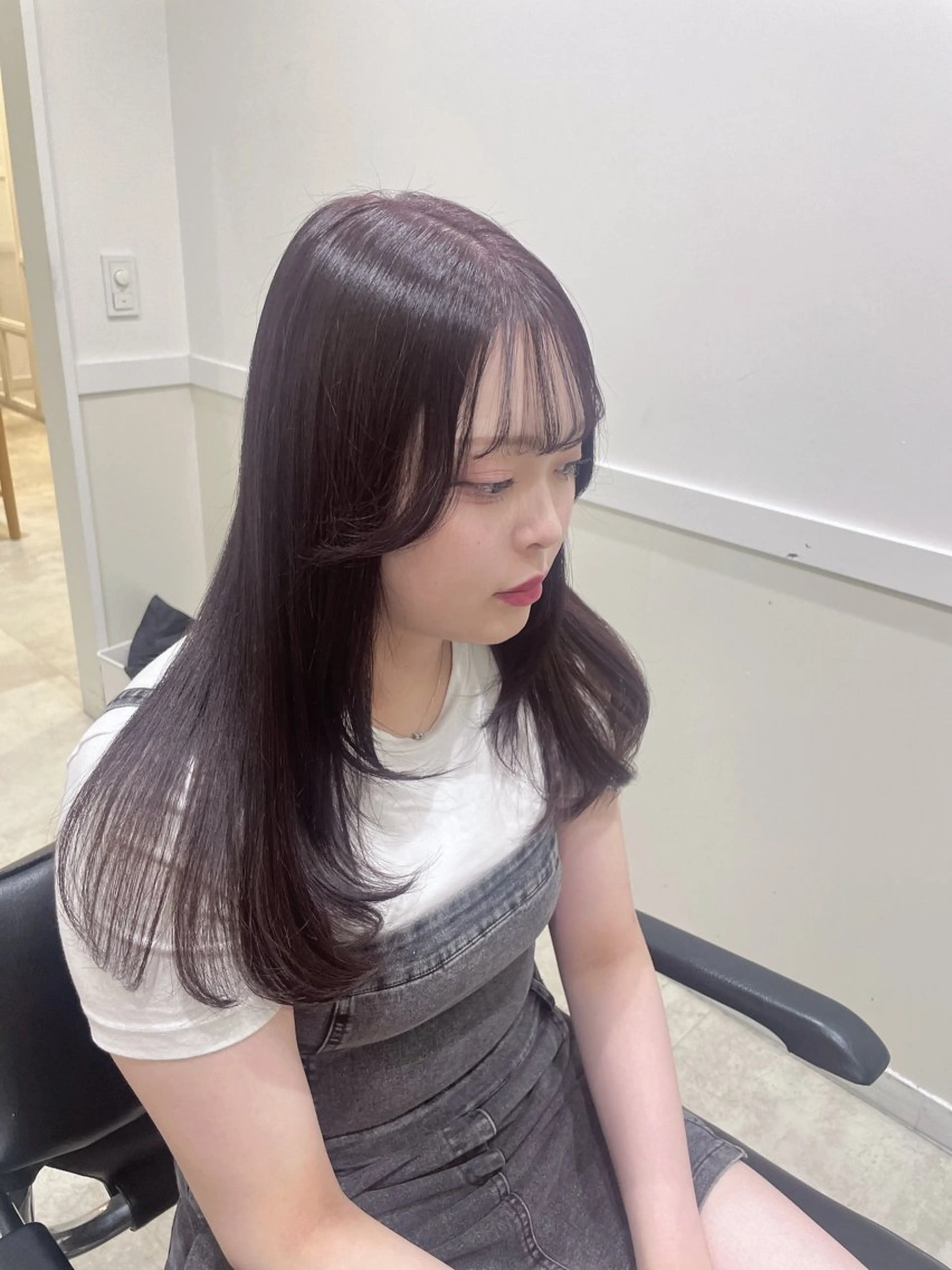 ロング 🤍韓国トレンド ヘア🤍miku🤍のヘアスタイル