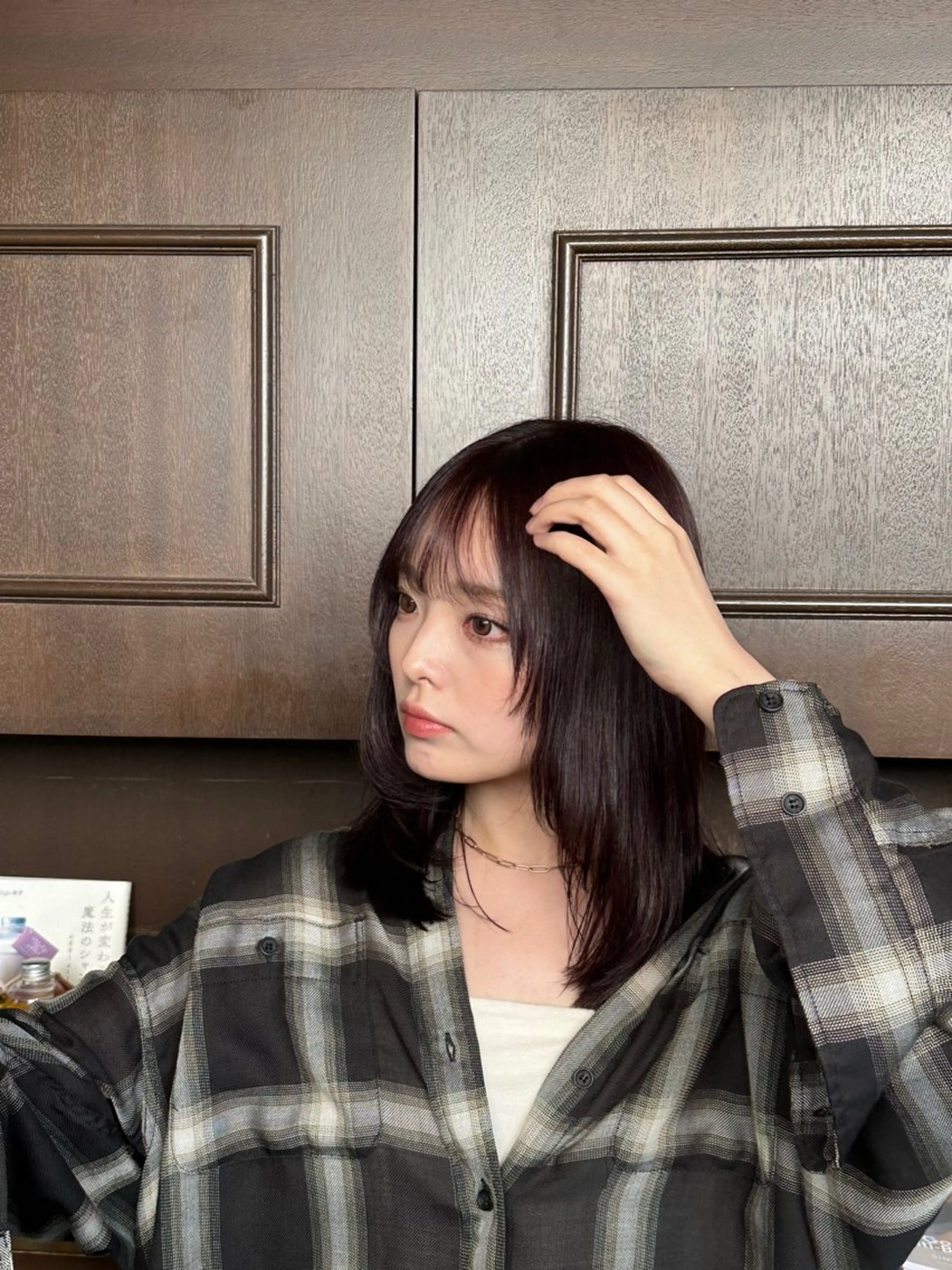 ミディアム no aのヘアスタイル