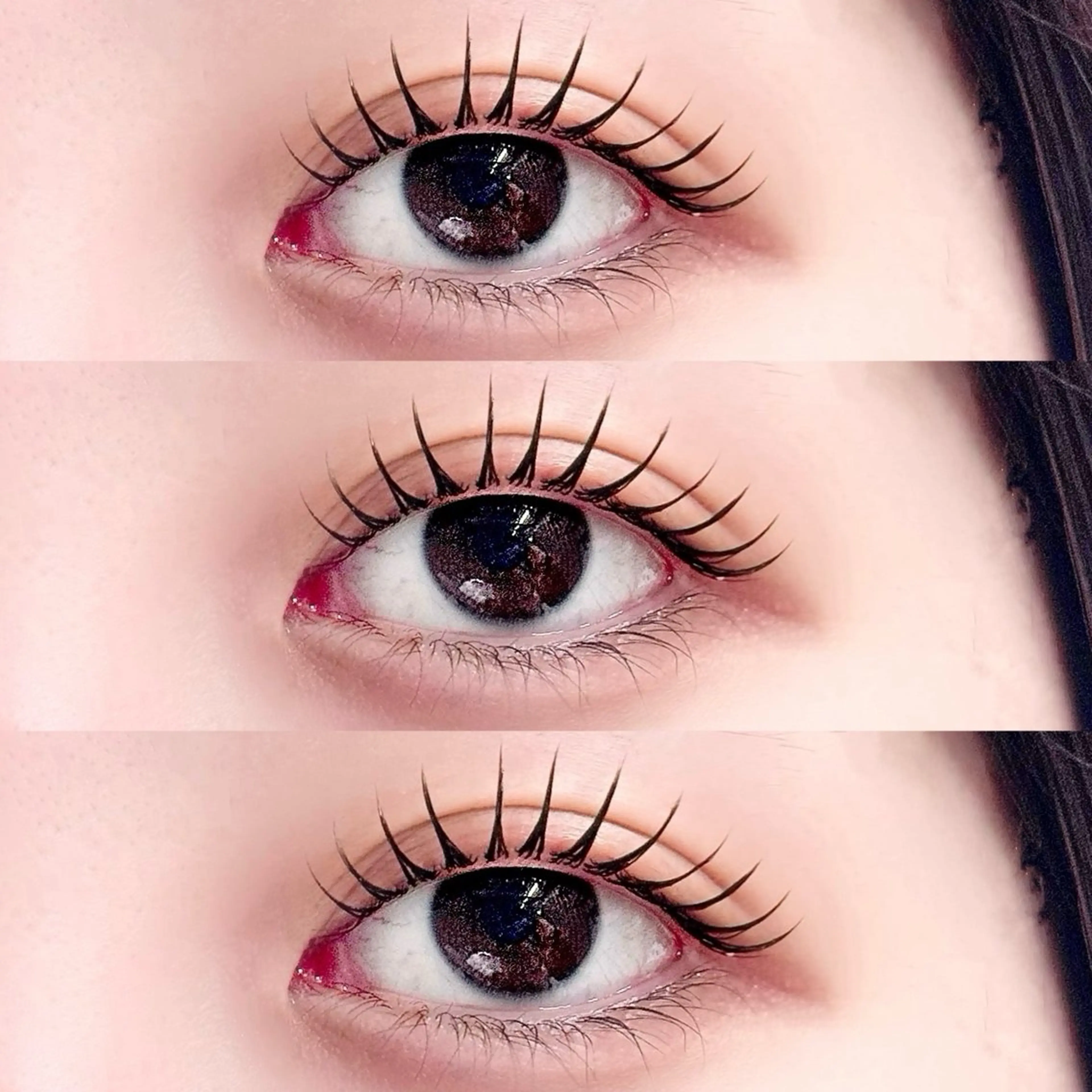 マツエク・マツパ マツパ NANAMI🖤 ‎のマツエク・マツパデザイン