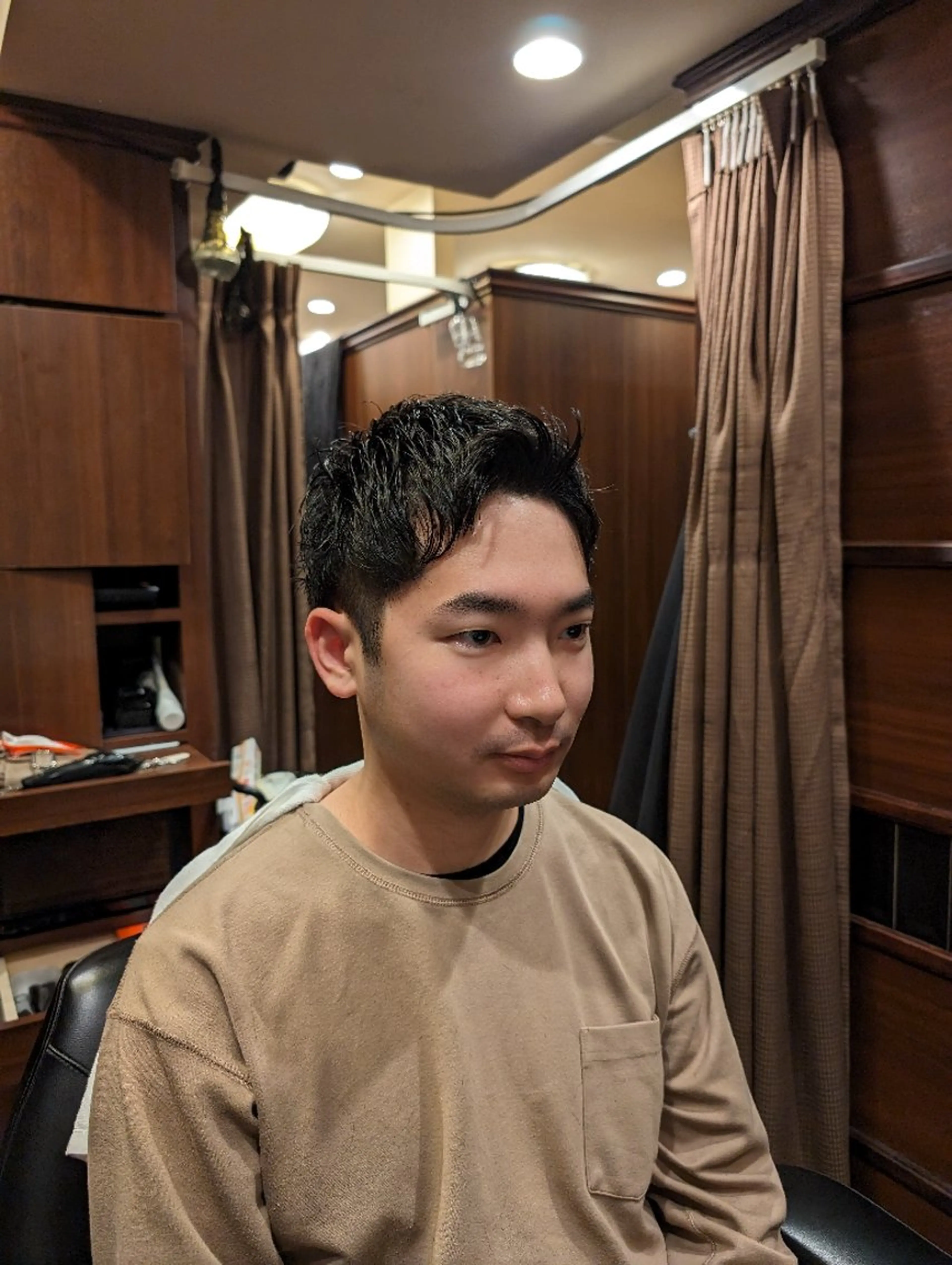 ショート メンズ ツーブロック ヒロ銀座上野店 柴田佳祐のヘアスタイル