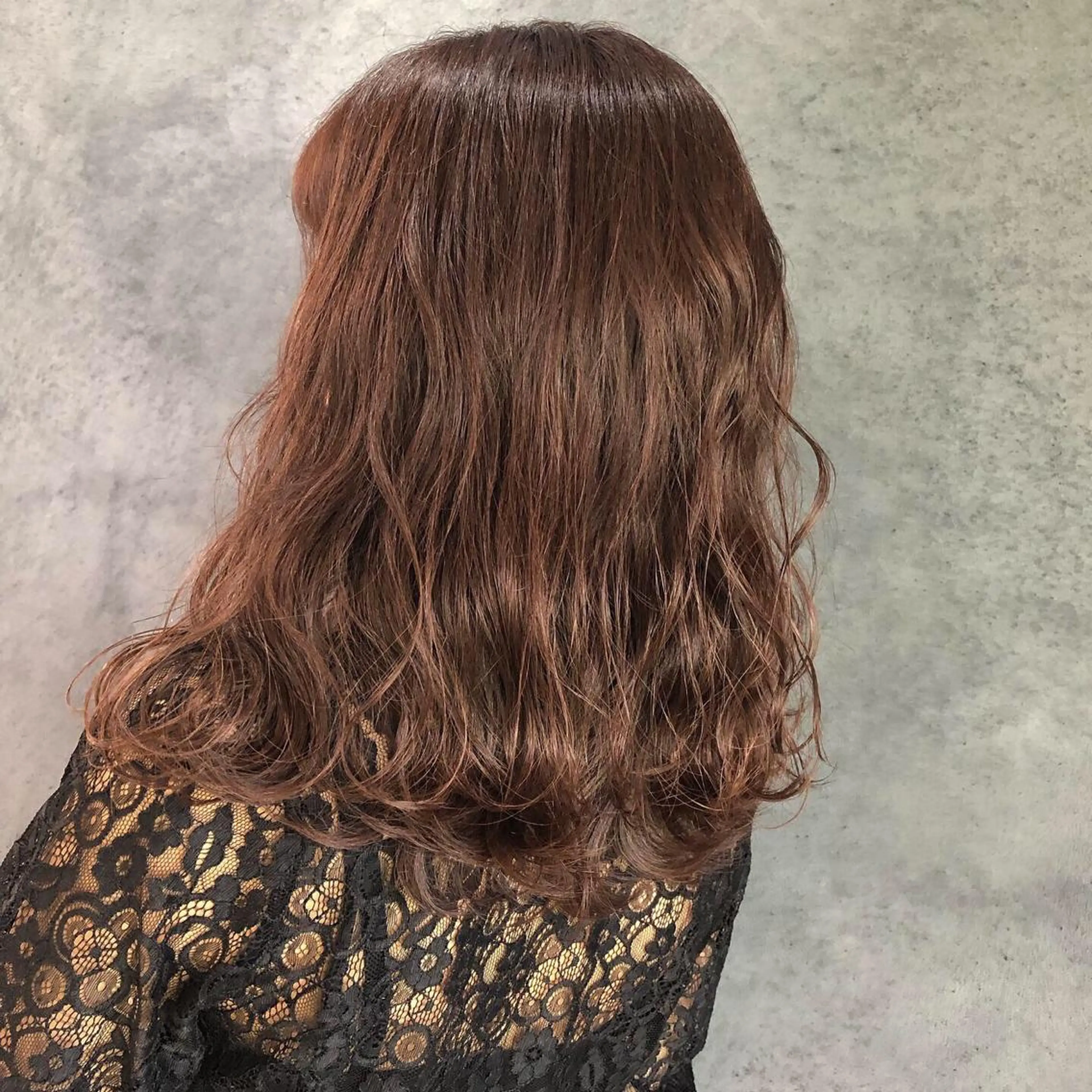 ロング カラー ヘアアレンジ メンズ キッズ ネイル マツエク・マツパ GO TODAY SHAiRE SALON所属・透明感カラー🤎 ゆりのヘアスタイル