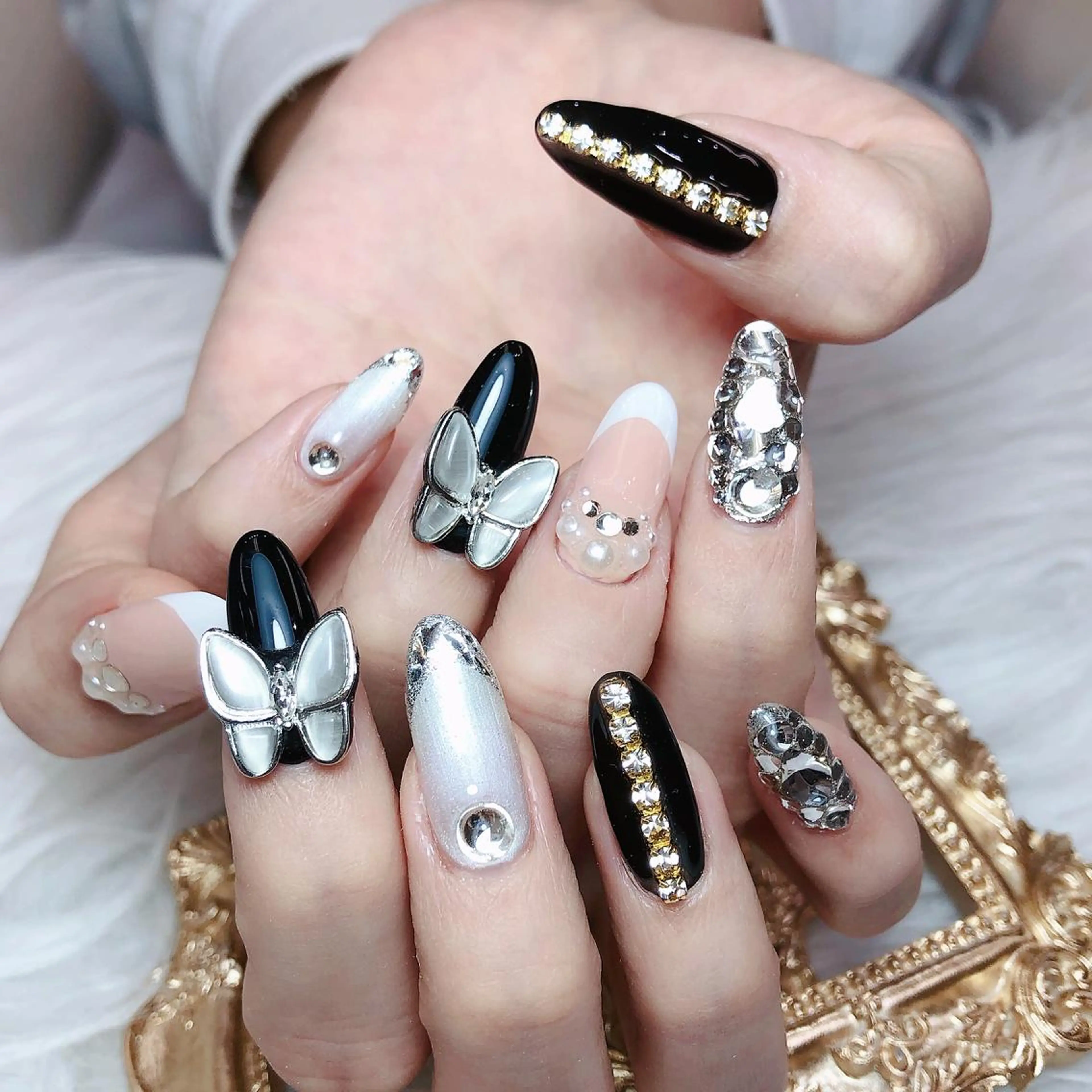 ネイル ハンドネイル Melody Nail所属・Melody 3D/スカルプ専門店のネイルデザイン