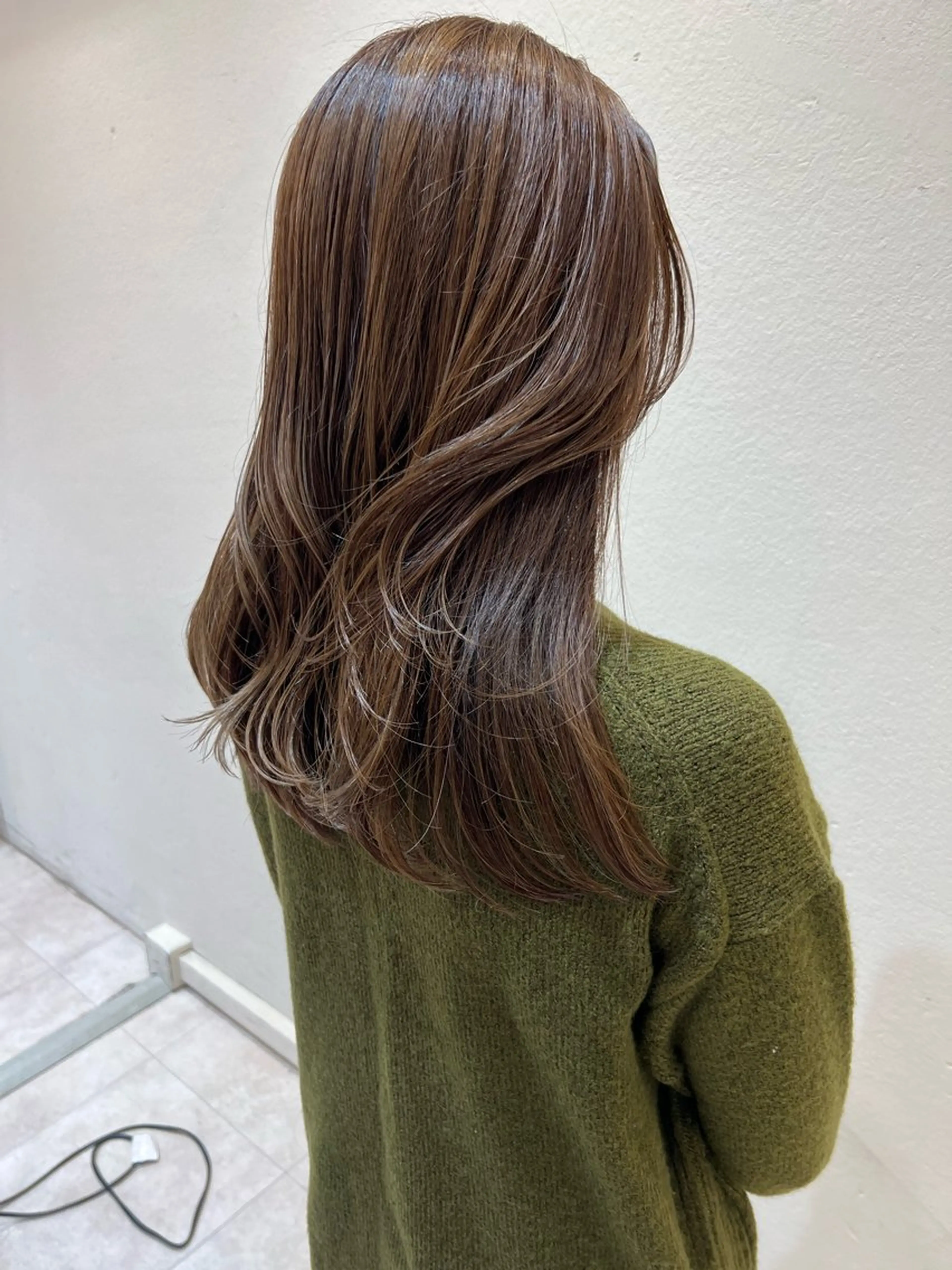 ミディアム カラー ルーチェヘアー 北摂エリアNo.1のヘアスタイル