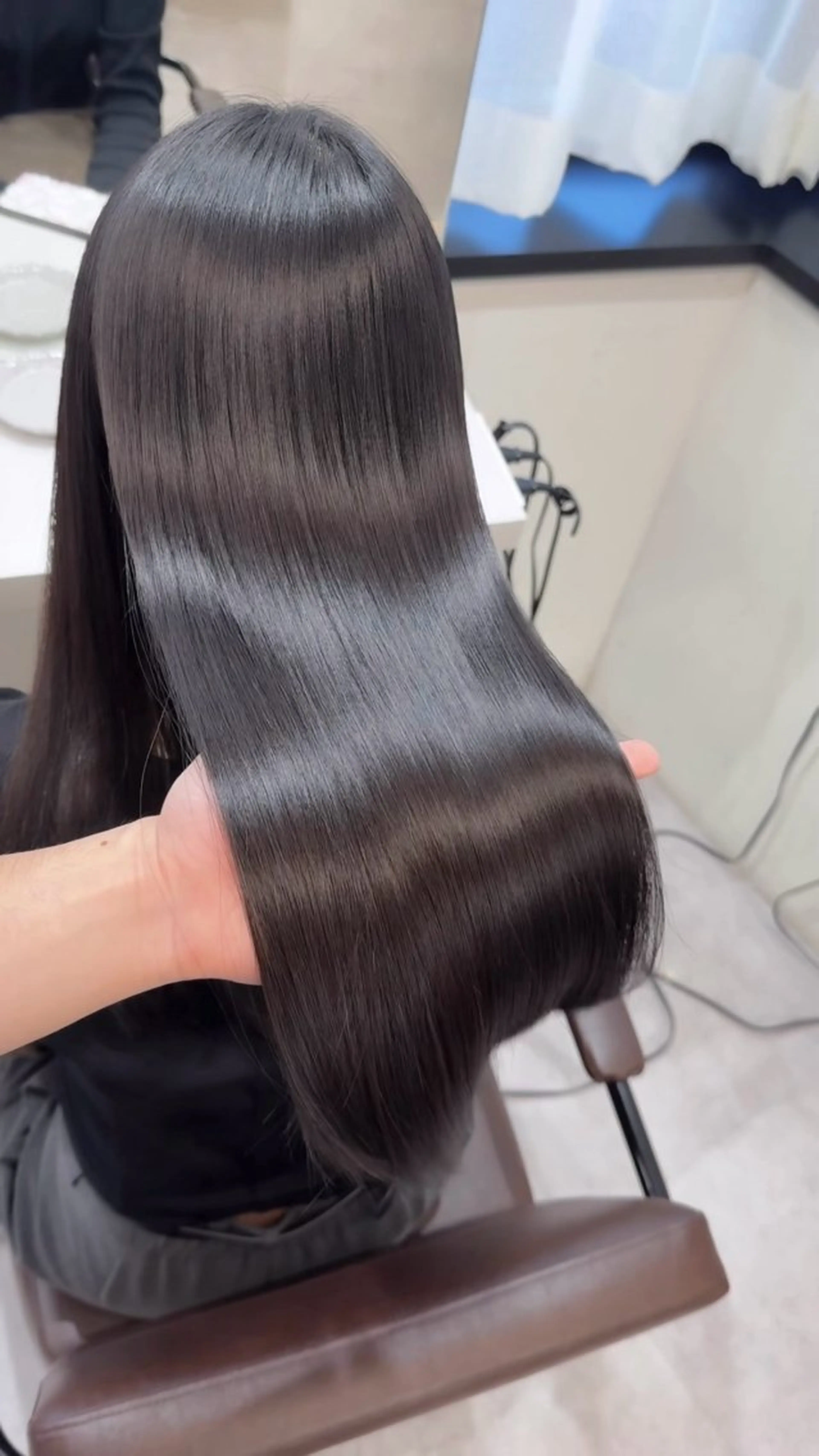 ロング 髪質改善 縮毛矯正 トリートメント カット ヘアカラー 縮毛矯正 トリートメント 髪質改善×縮毛矯正 Core 片山健太のヘアスタイル