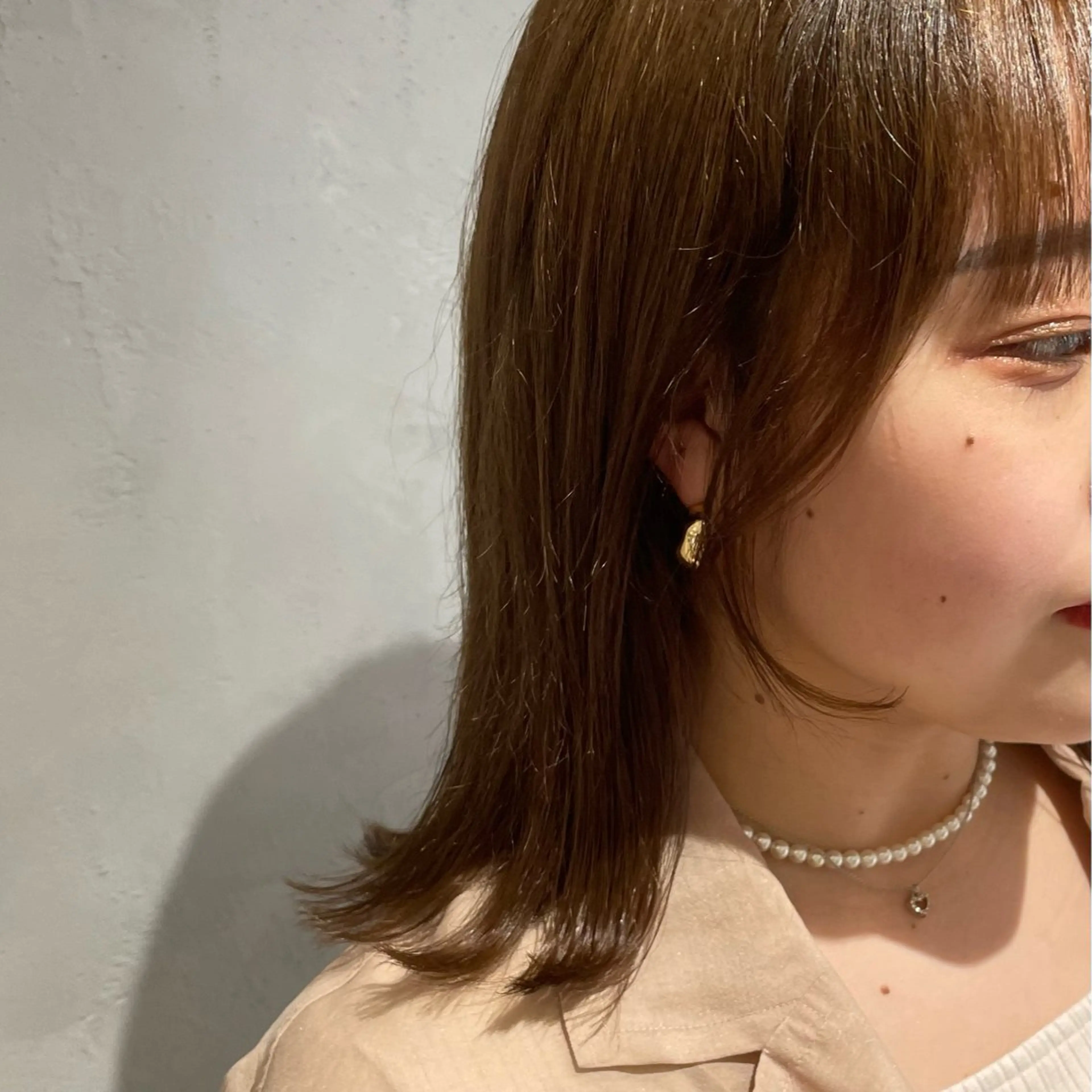 ミディアム カラー ヘアアレンジ earth吉祥寺店所属・吉祥寺/koume/ カラー/レイヤーのヘアスタイル