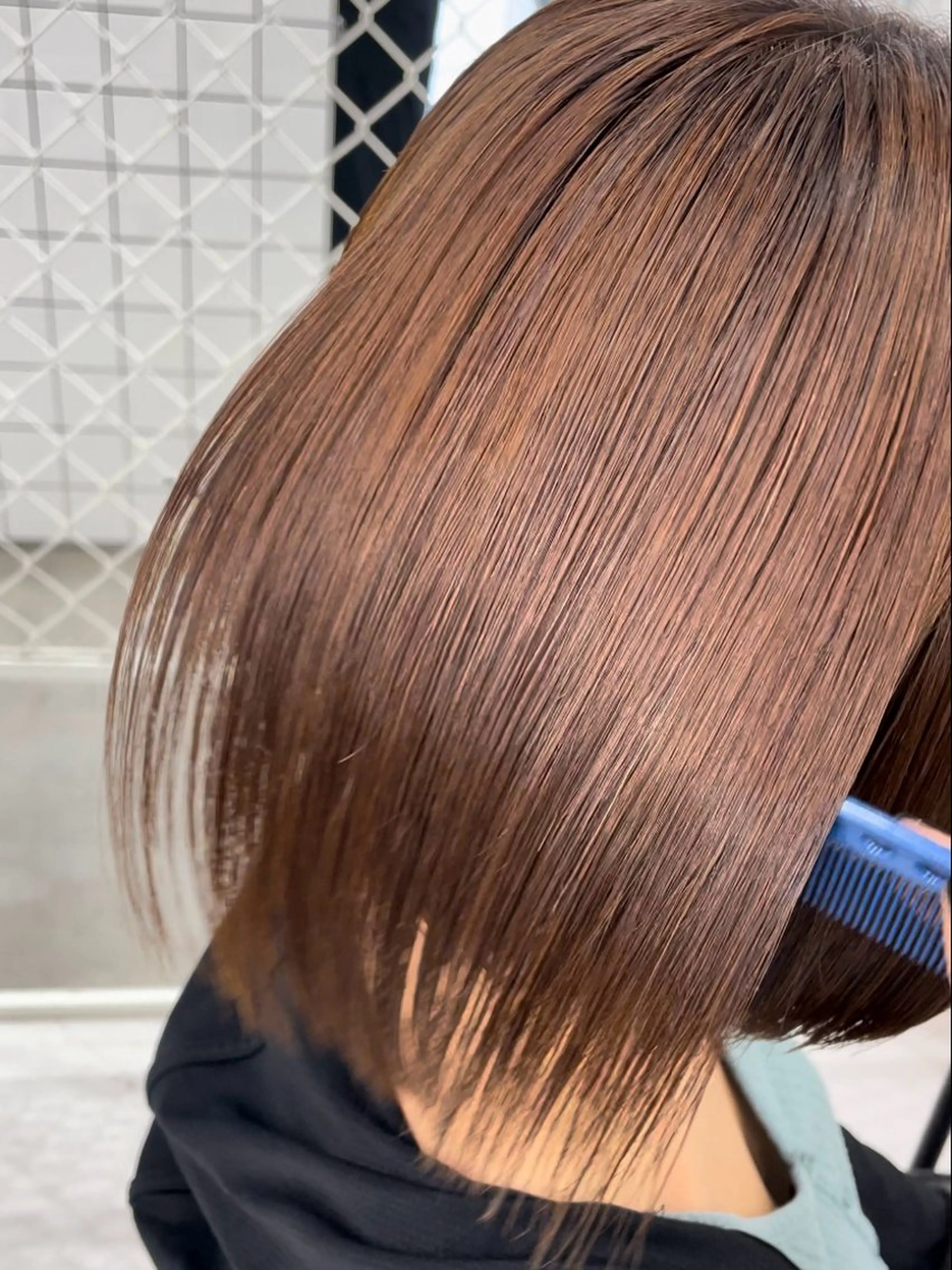 ミディアム カラー パーマ ヘアアレンジ メンズ 酸性ストレート ストレートパーマ mona/ ストレートスタイル✨のヘアスタイル