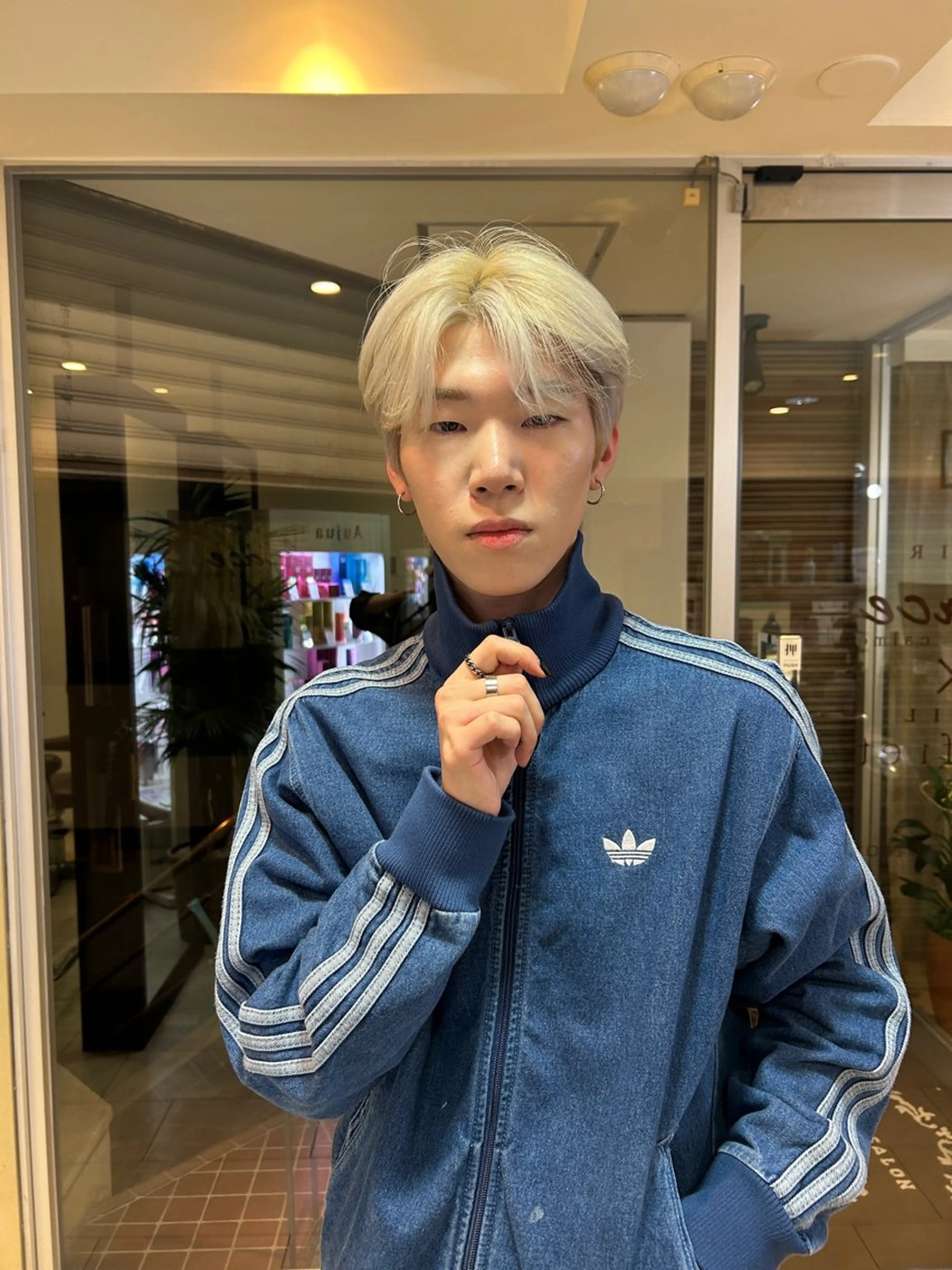 ショート カラー メンズ ヘアカラー 甲斐 司のヘアスタイル