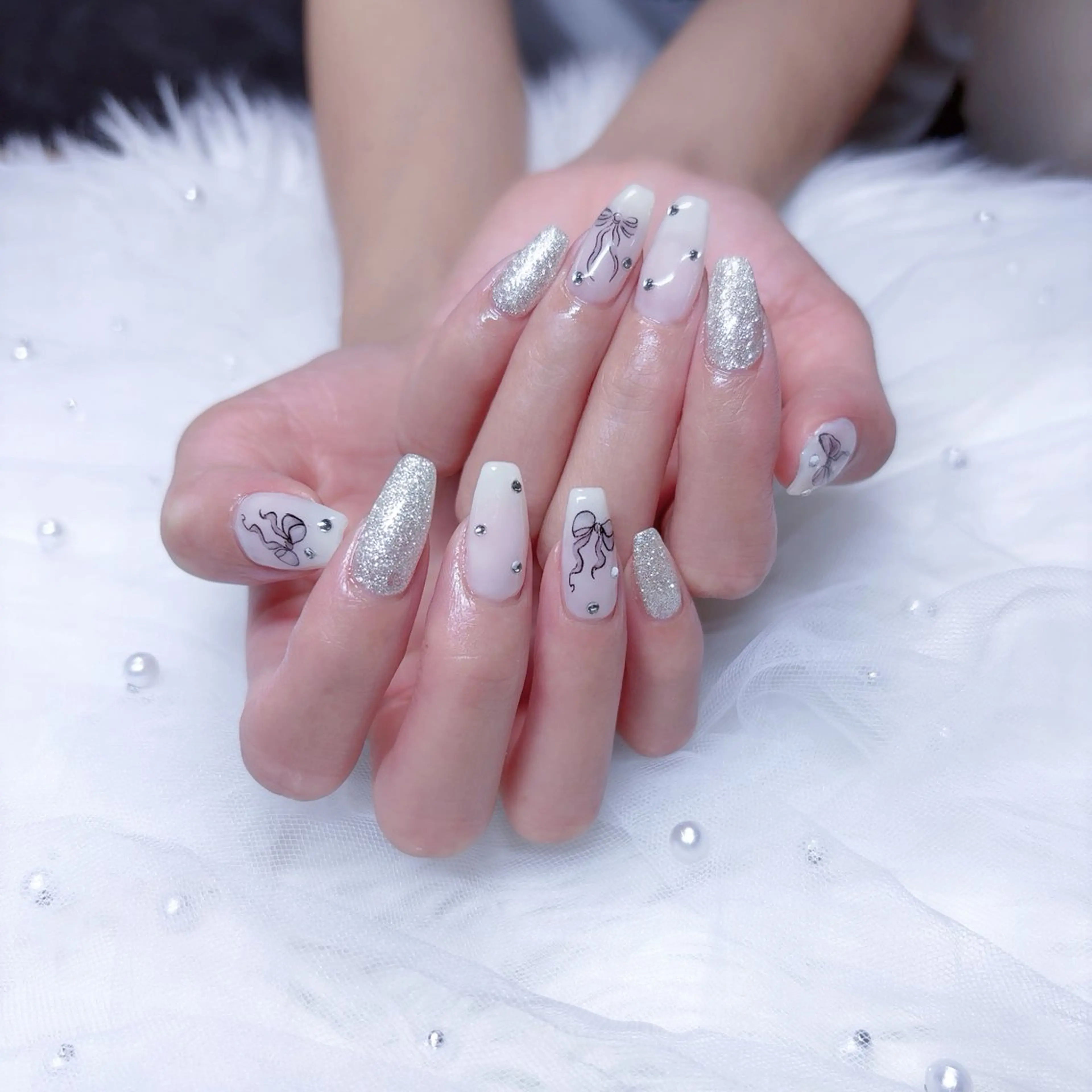 ネイル ハンドネイル 🐝TOMO🎀ིྀ 【パラジェル取扱店】のネイルデザイン