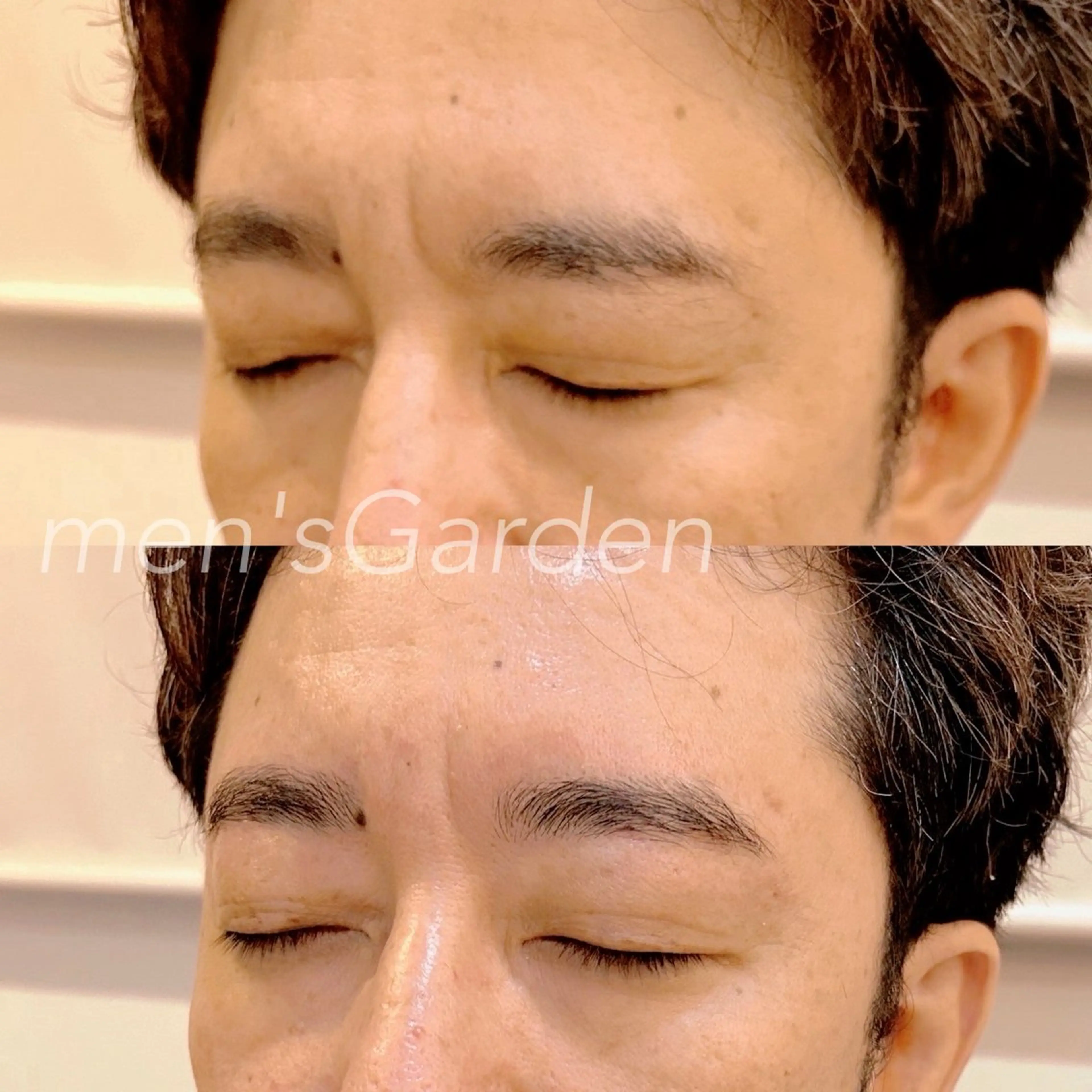 メンズ アイブロウ メンズガーデン yuriのネイルデザイン