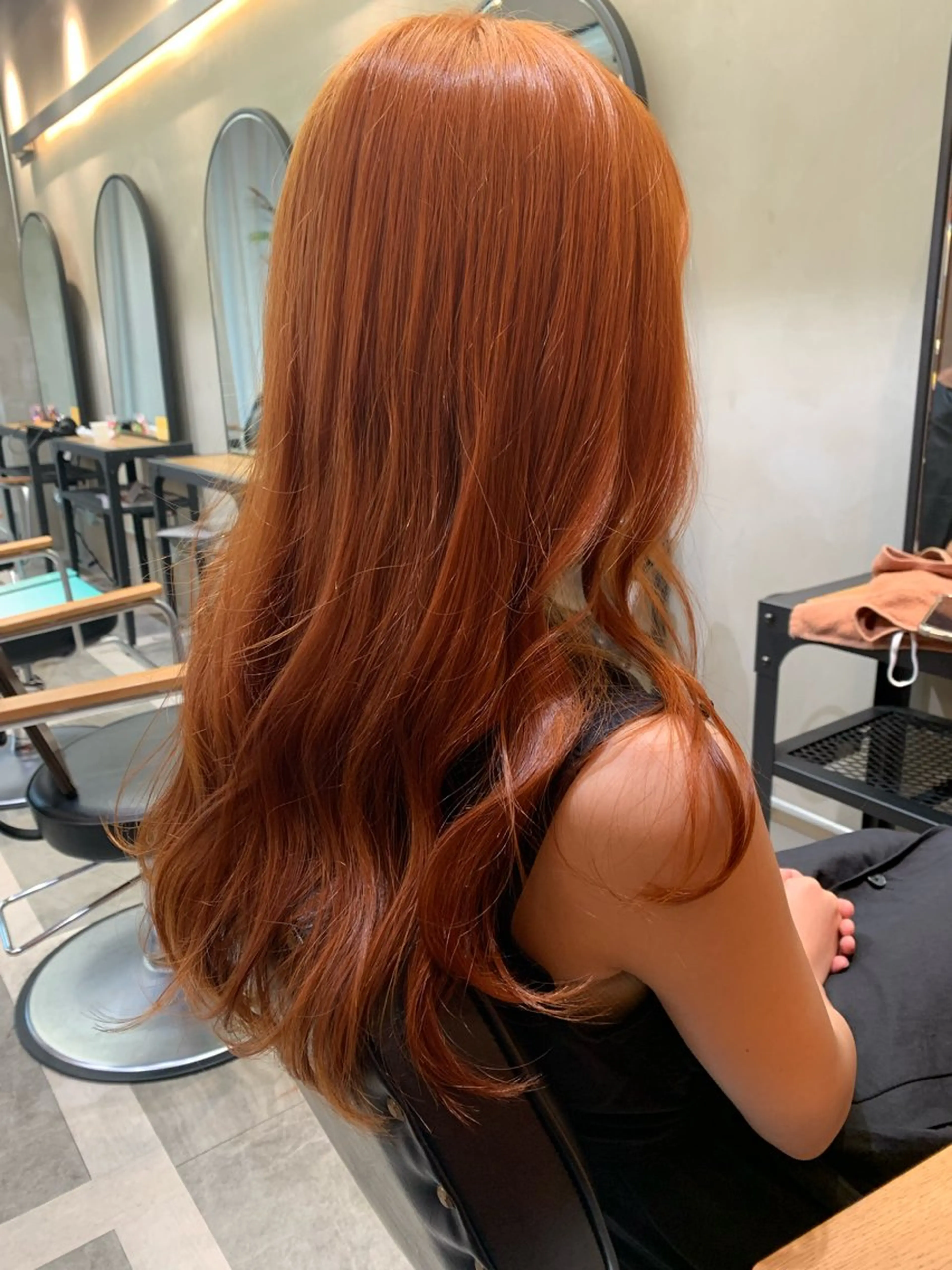 ロング カラー カット ヘアカラー ♾️日沼 樹♾️のヘアスタイル