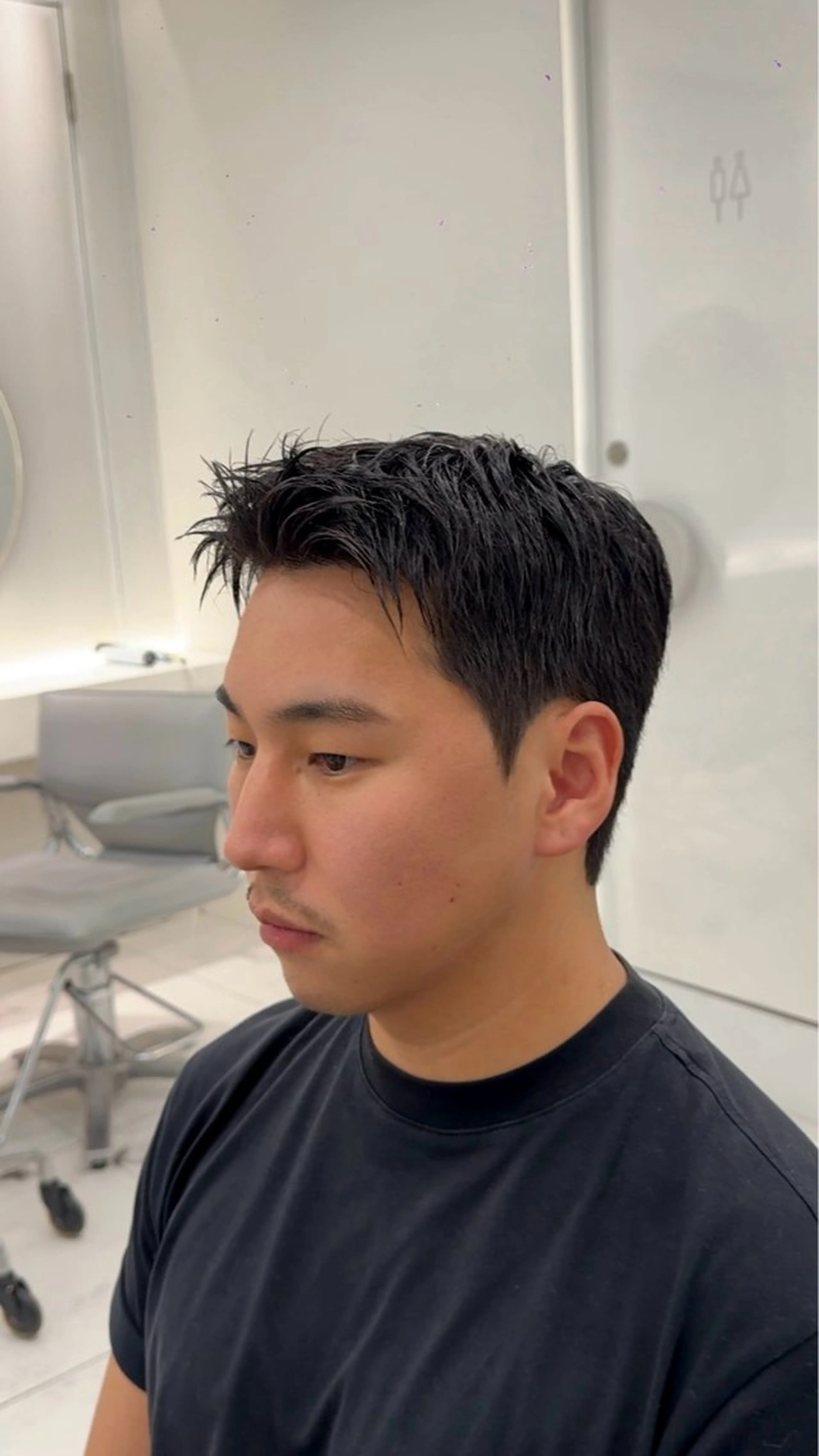 メンズ カット パーマ 縮毛矯正 韓国メンズスタイル 🇰🇷パーマのヘアスタイル