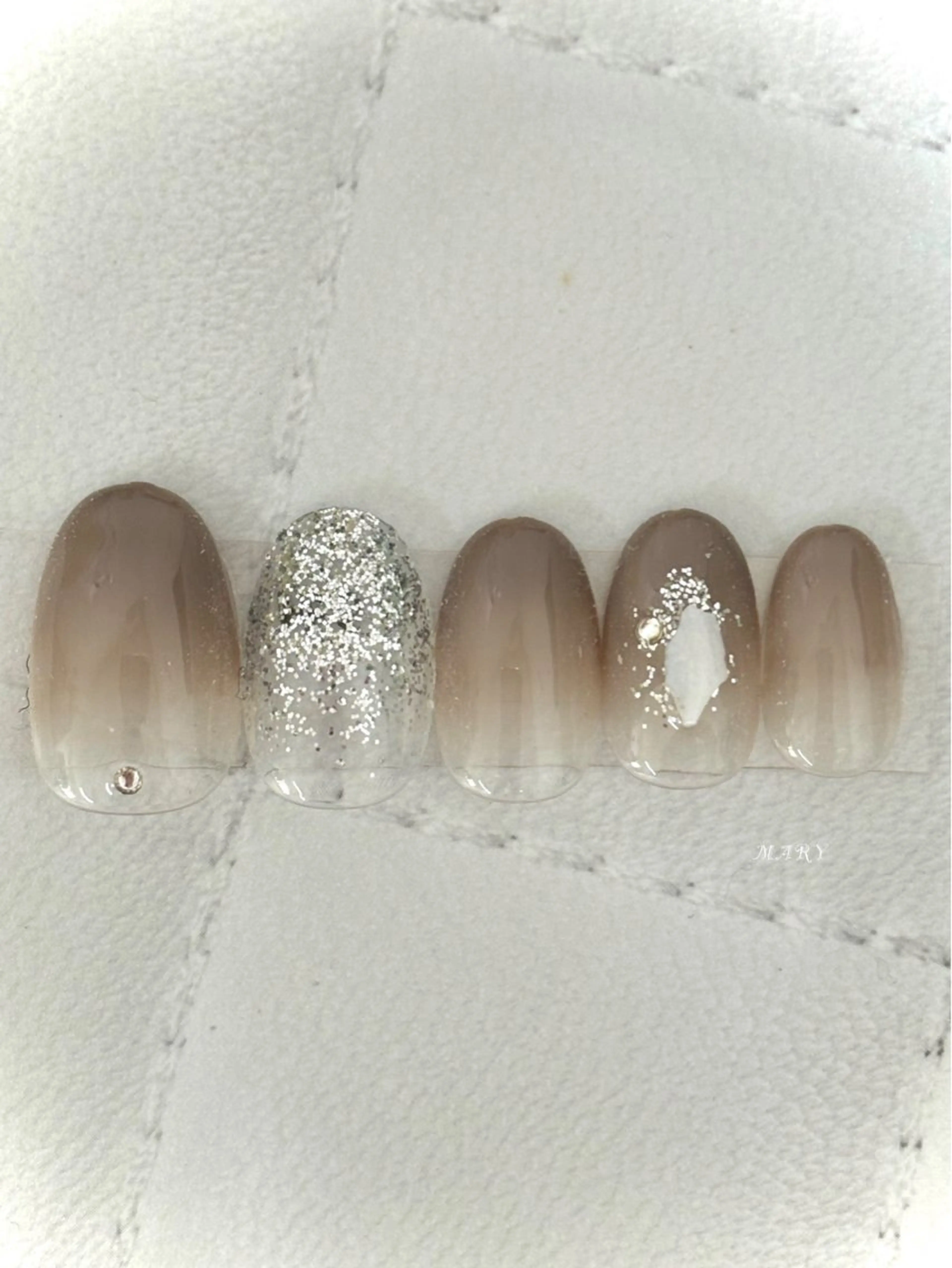 ネイル グラデーション ニュアンスネイル ハンドネイル Mary nail所属・Mary nail .narumiのネイルデザイン