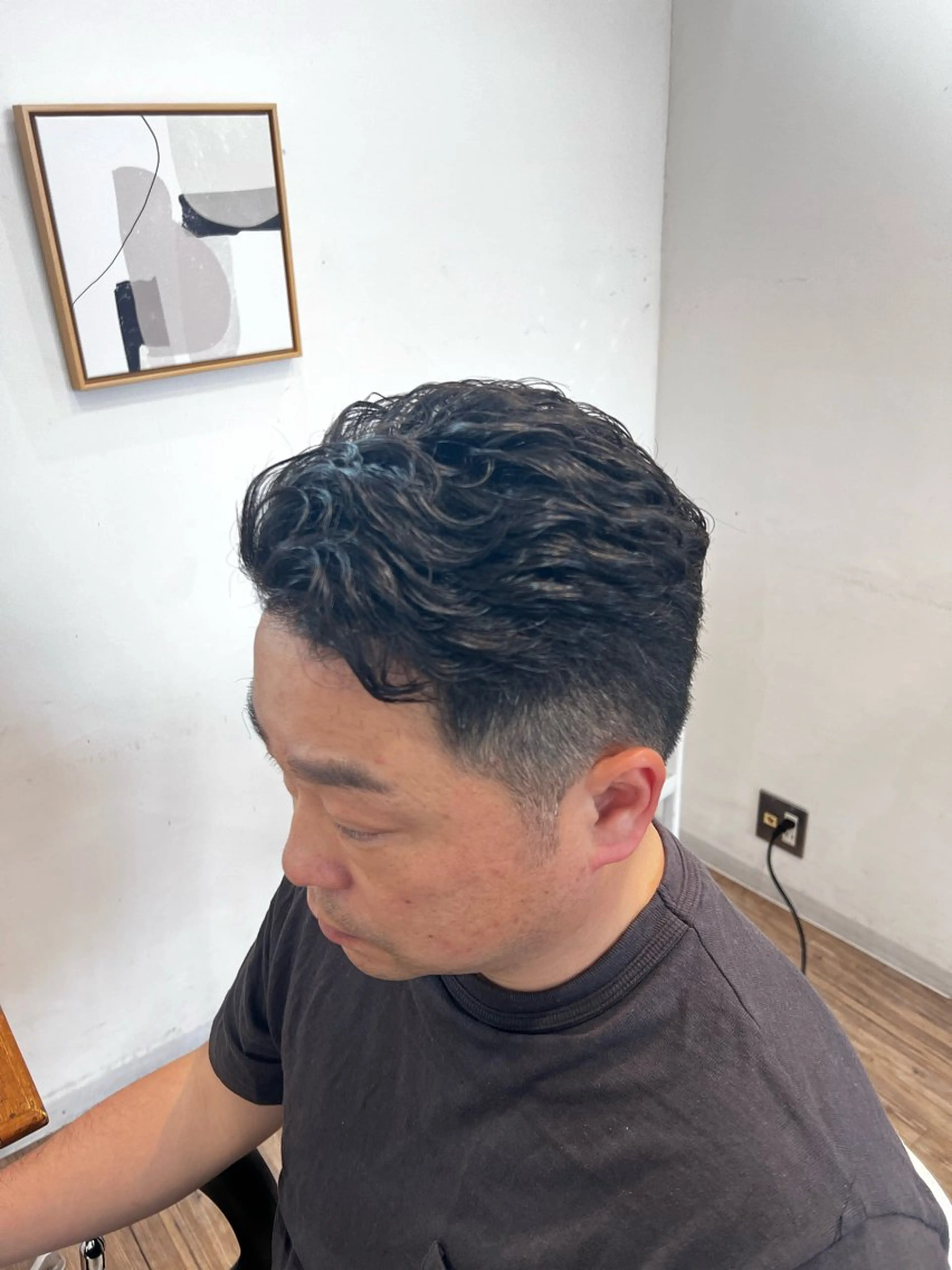 パーマ メンズ メンズパーマ 佐藤 茉実のヘアスタイル