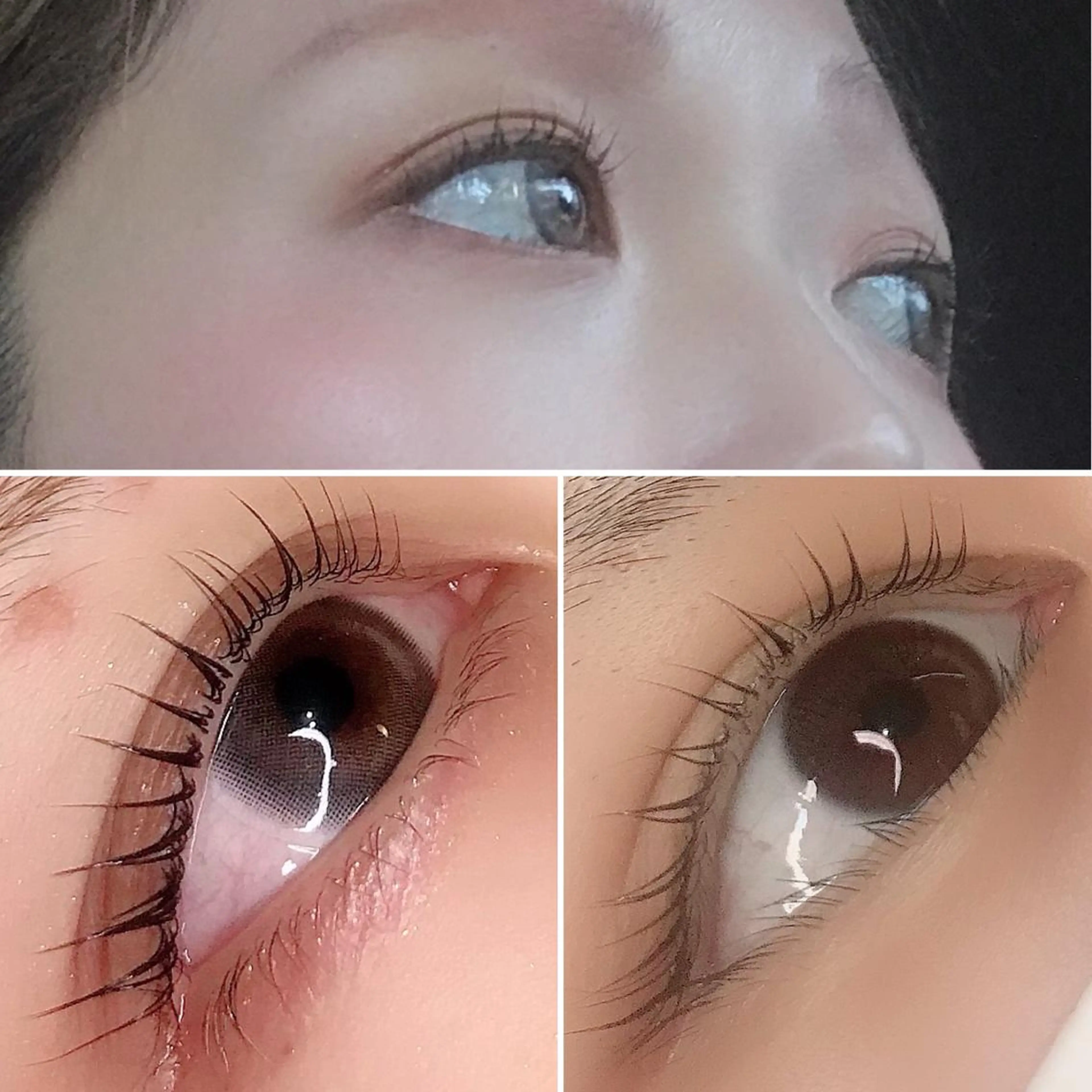 【大人気施術シリーズ】⭐️まつげパーマ+お顔脱毛のセットの写真