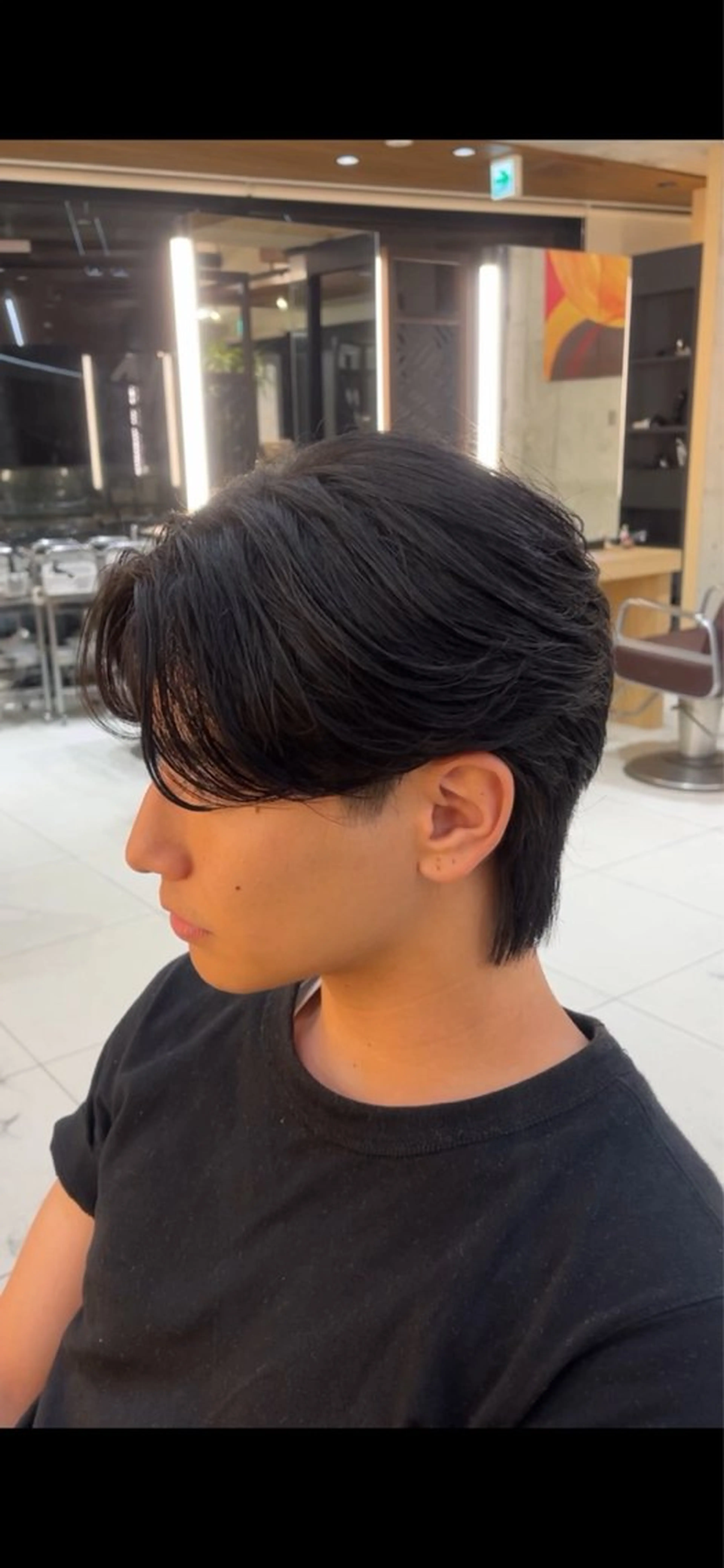 メンズ センターパート メンズパーマ カット ゼンコー青山所属・花澤 孝太/メンズヘアのヘアスタイル