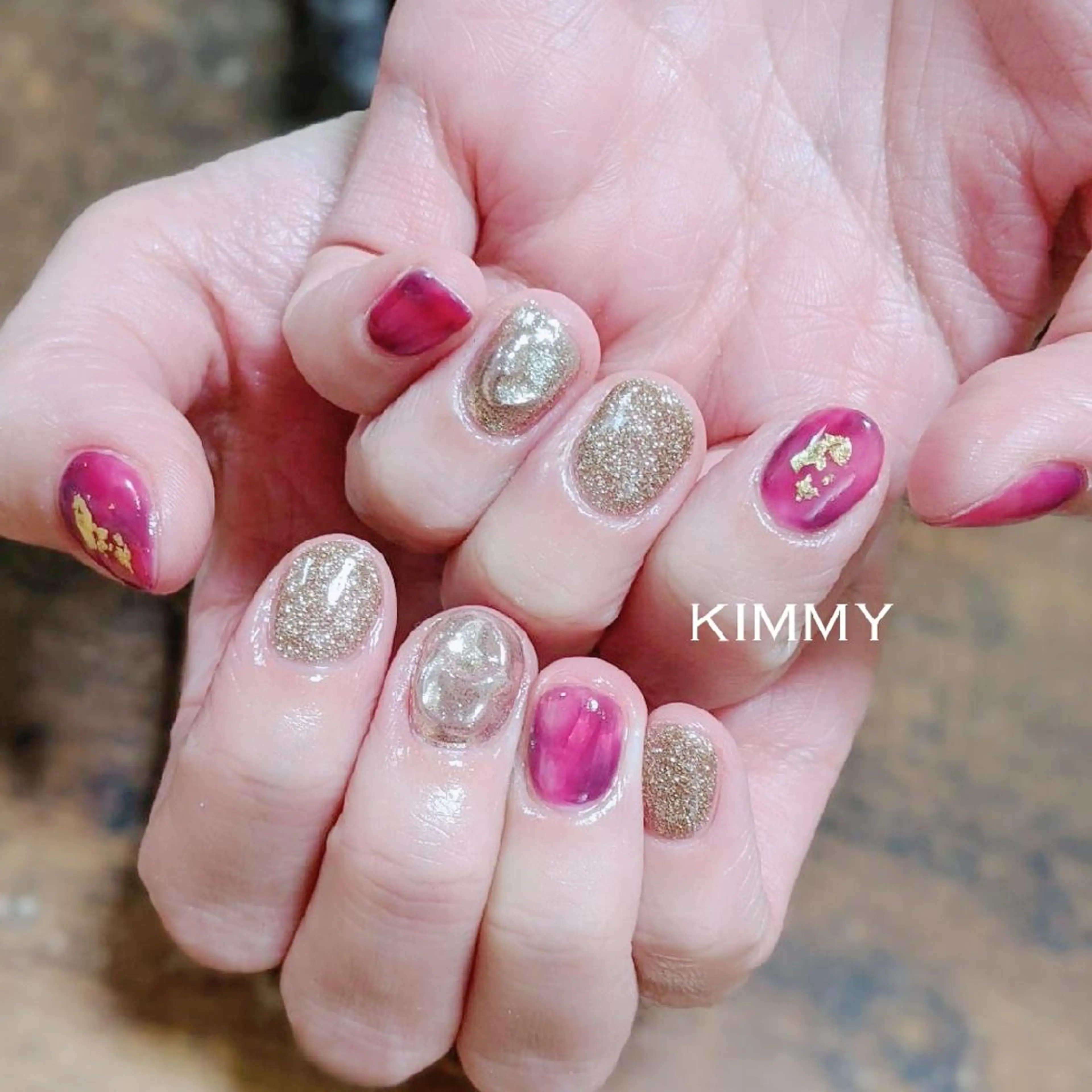 ネイル ハンドネイル kimmy nailsのネイルデザイン