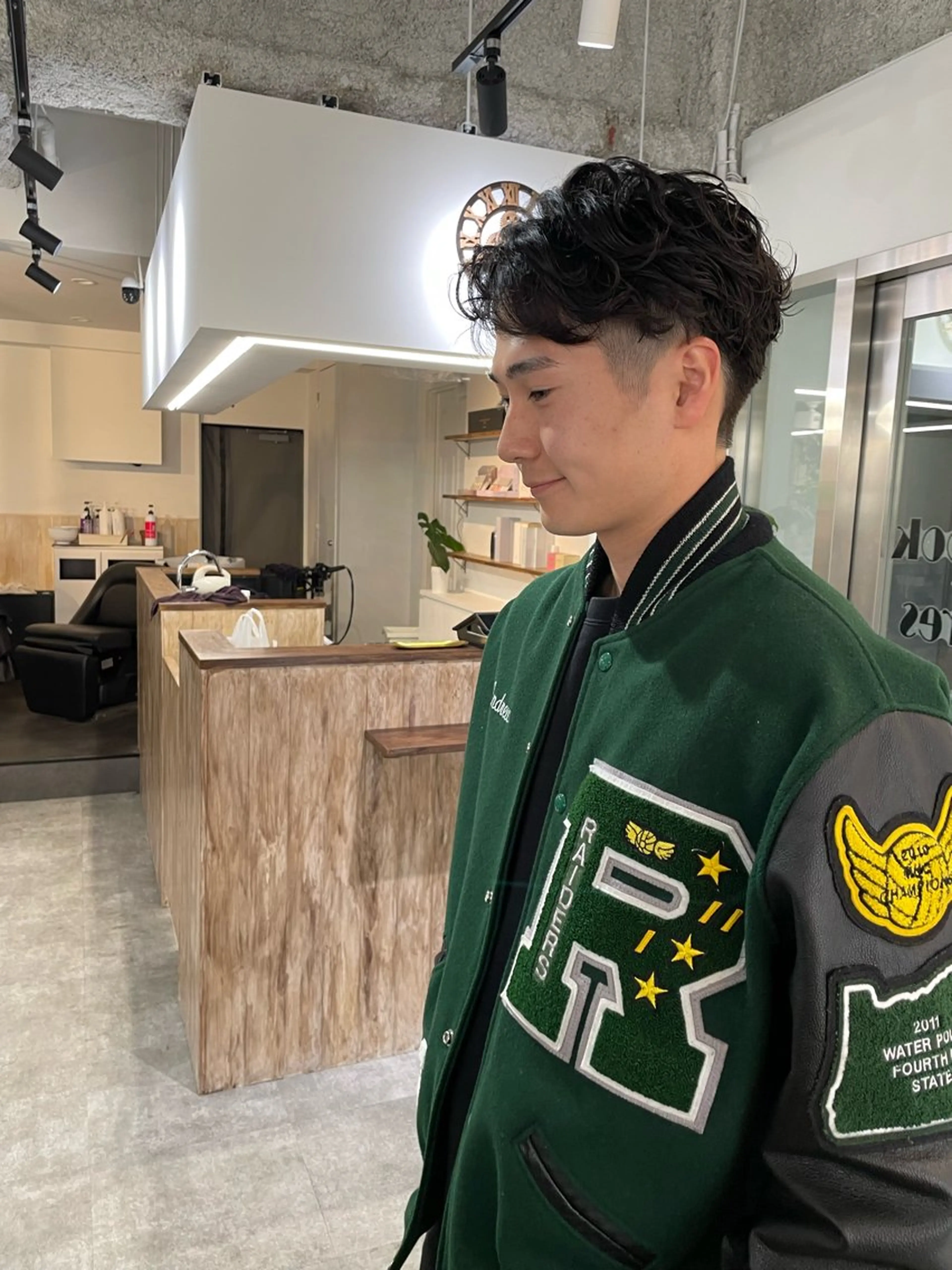 メンズ フェザーパーマ メンズパーマ LA.MIU★ 八王子店Mayuのヘアスタイル