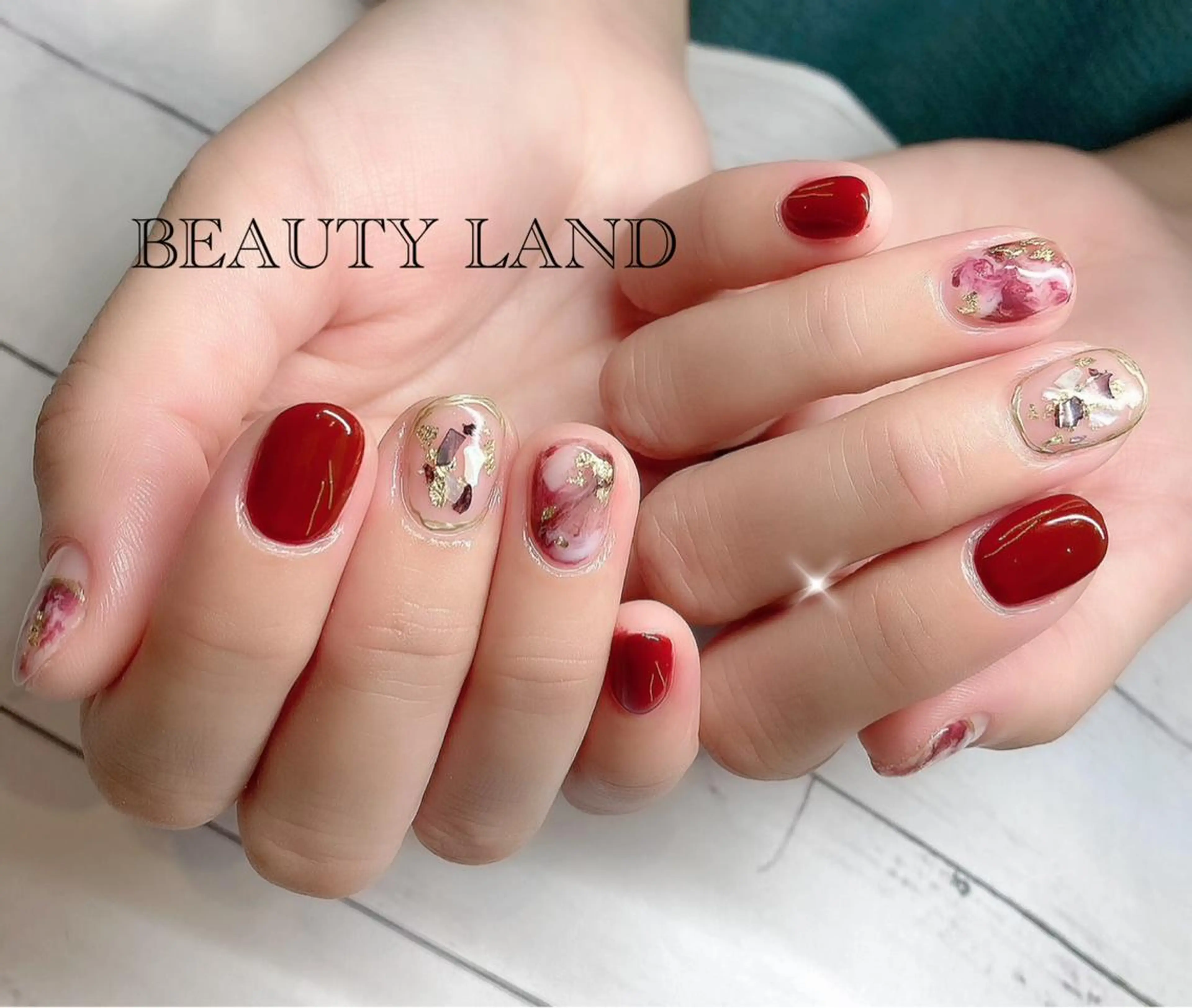 ネイル ハンドネイル 市川駅 ✿中津のネイルデザイン