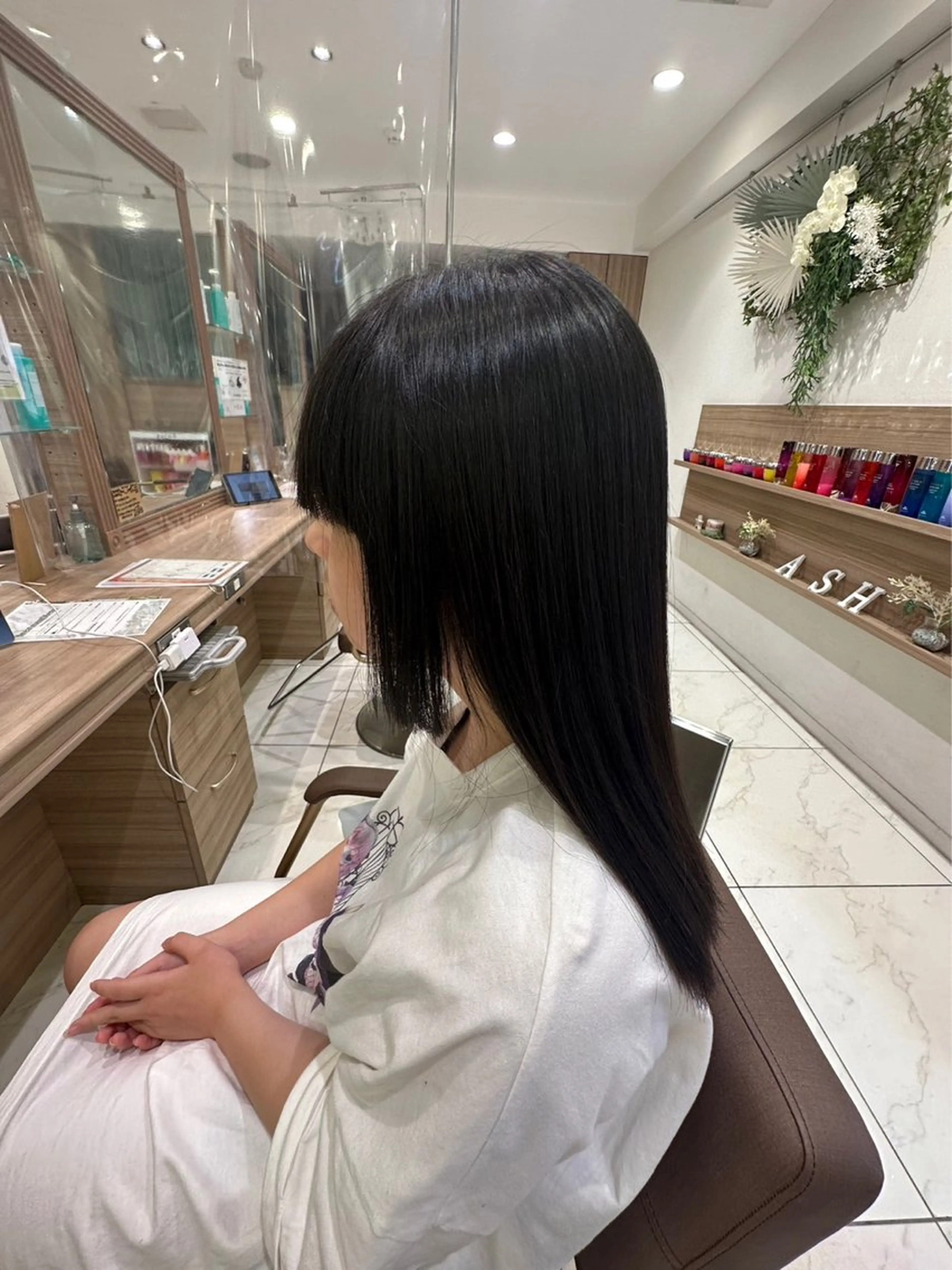 ロング 縮毛募集中🔥 小平悠人のヘアスタイル