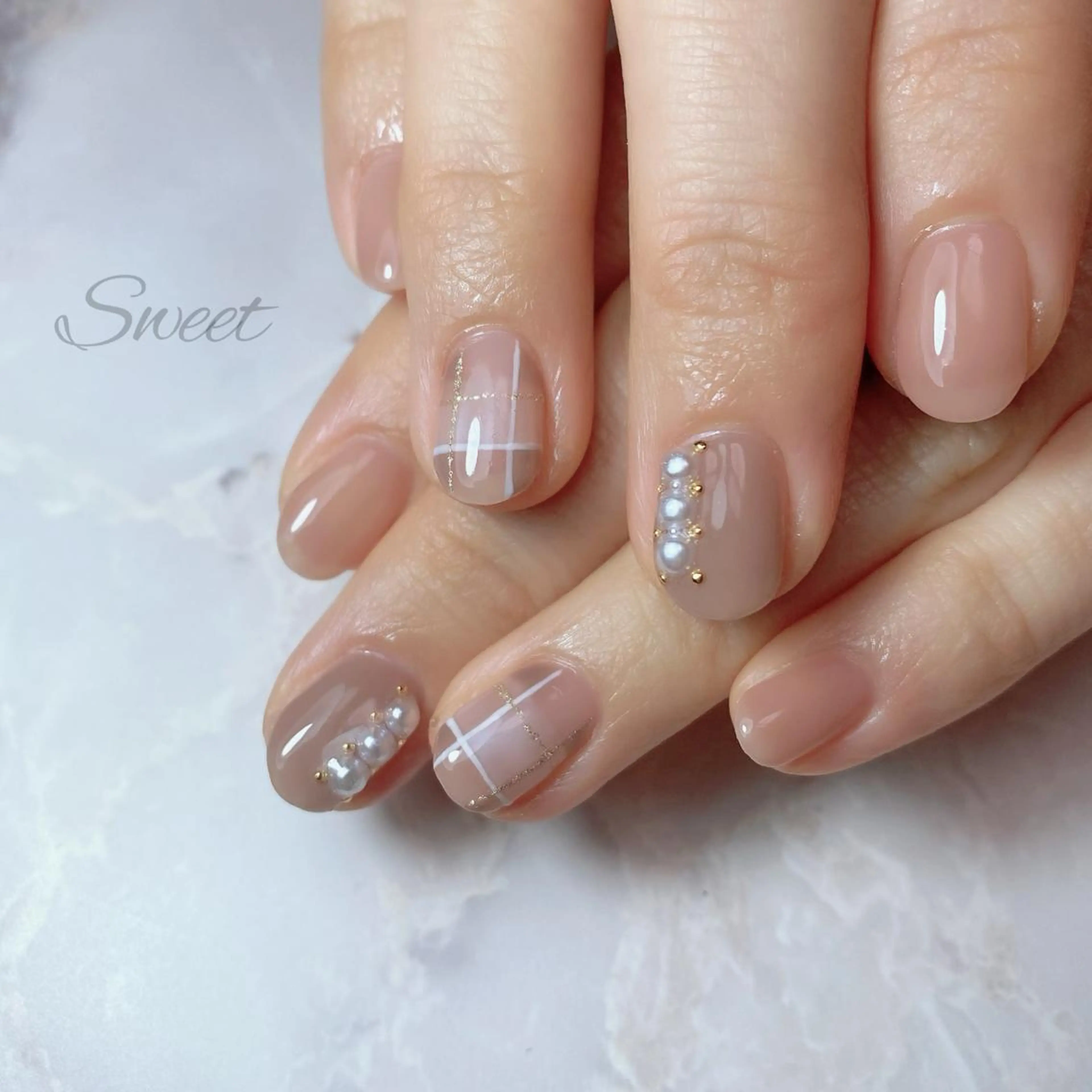 ネイル sweet 仲野陽子のネイルデザイン