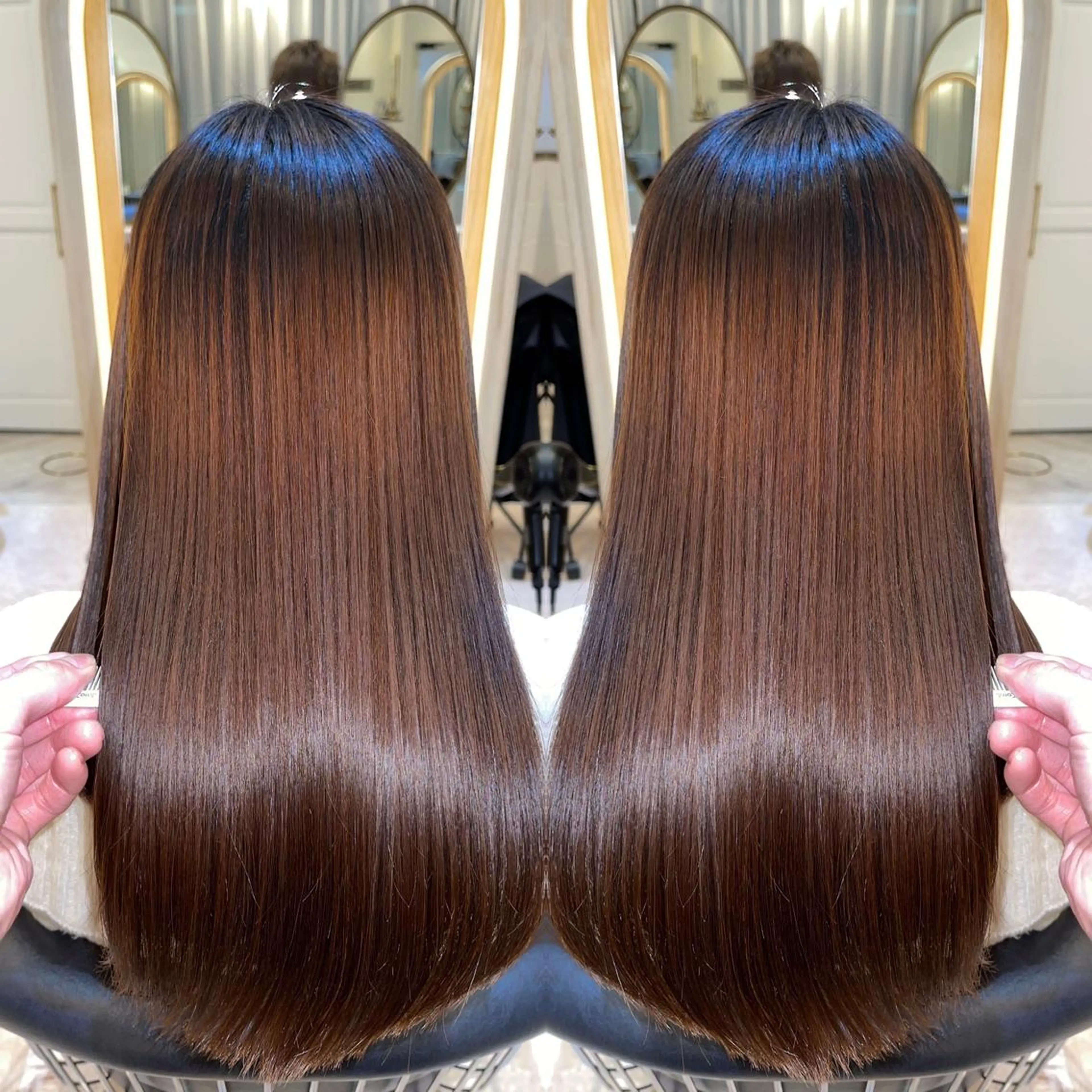 ロング 縮毛矯正 youres  hair所属・佐々木 裕一のヘアスタイル