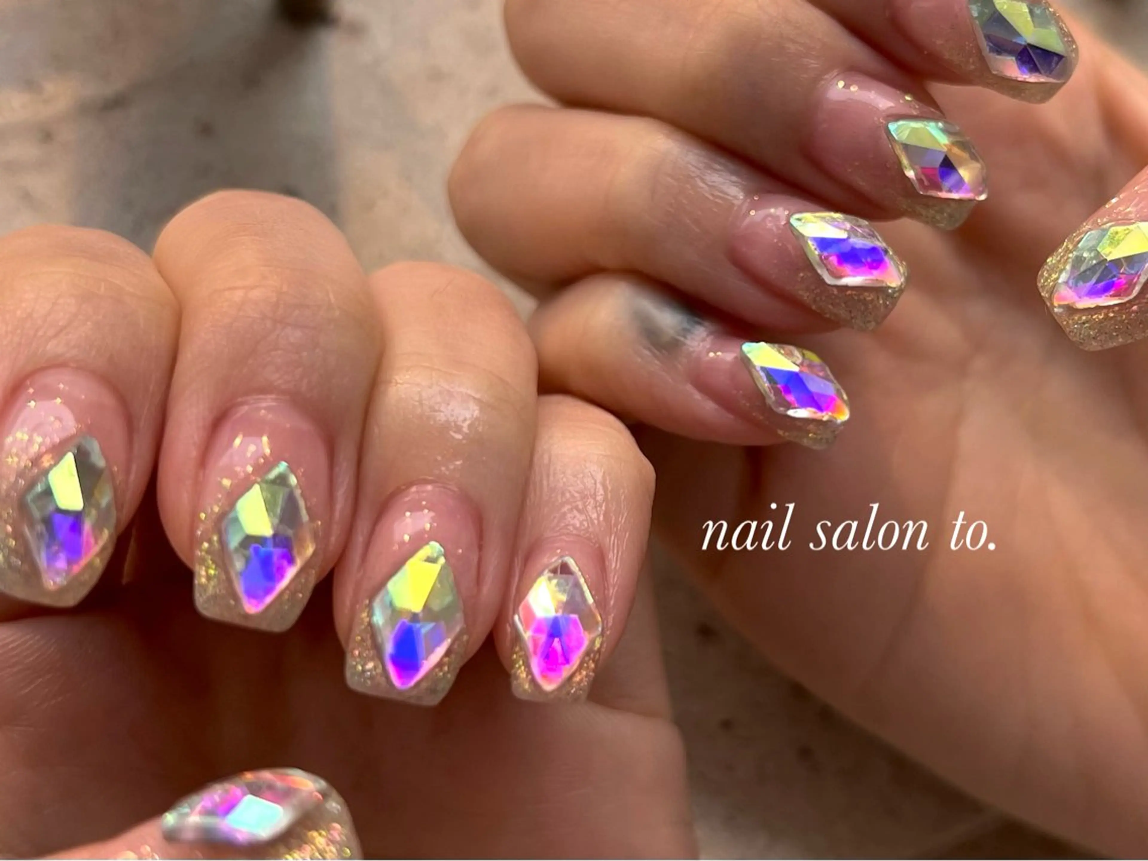 ミディアム nail salon to.所属・nail salon to.のネイルデザイン
