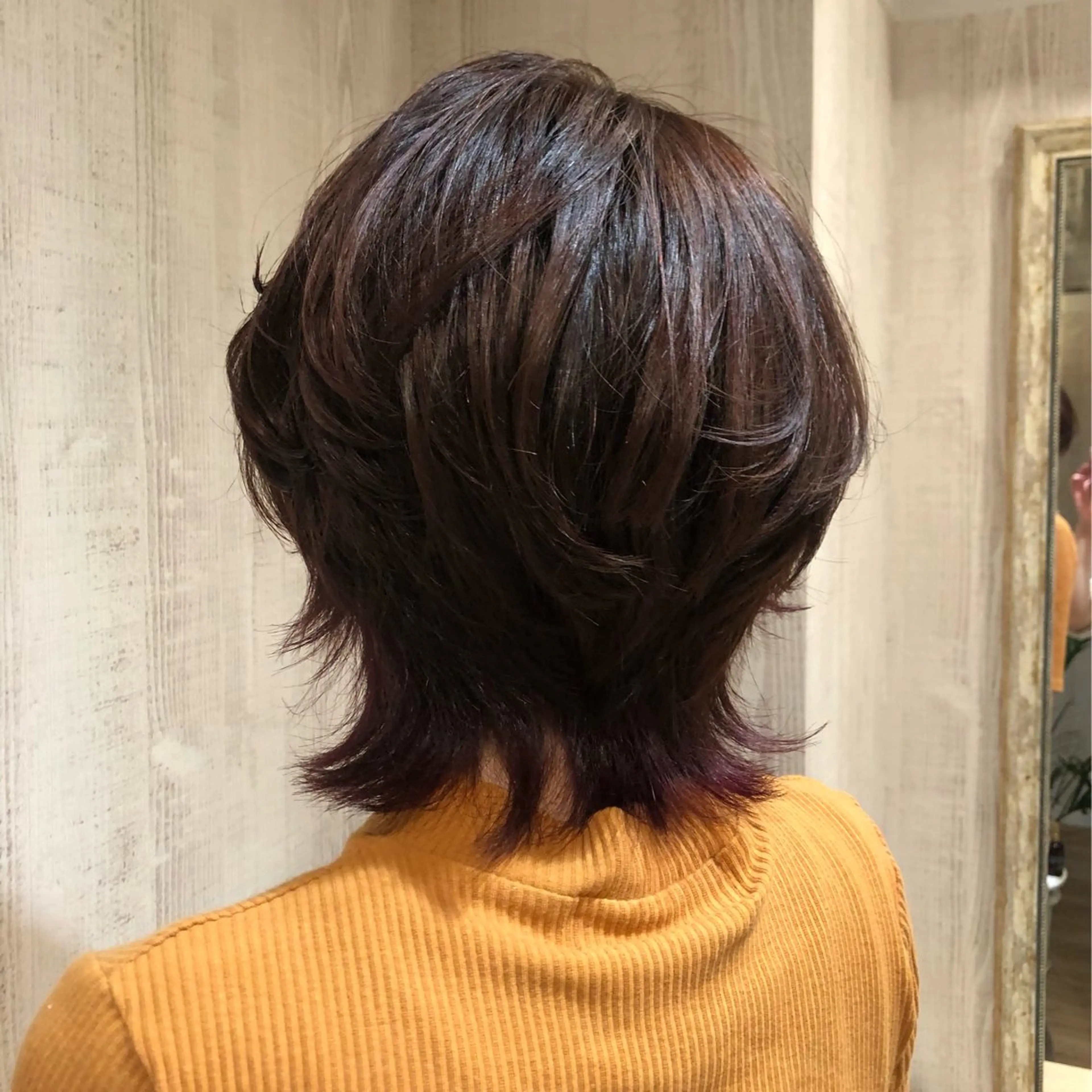ショート カラー ショートレイヤー インナーカラー レイヤーカット ショートヘア ヘアカラー TELA HAIR南流山店所属・TELA HAIR Annaのヘアスタイル