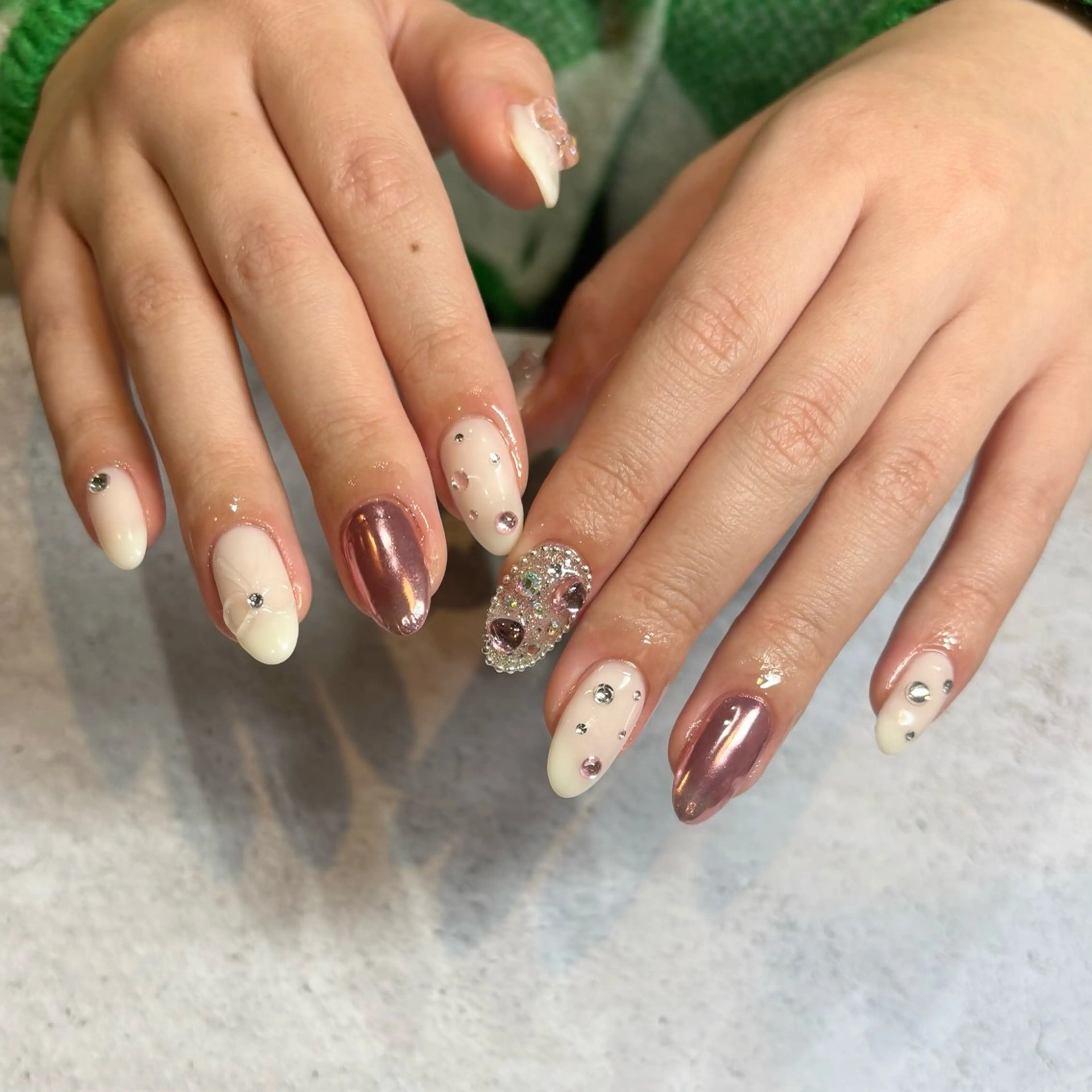 ネイル Lusso🍃 Ayaneのネイルデザイン